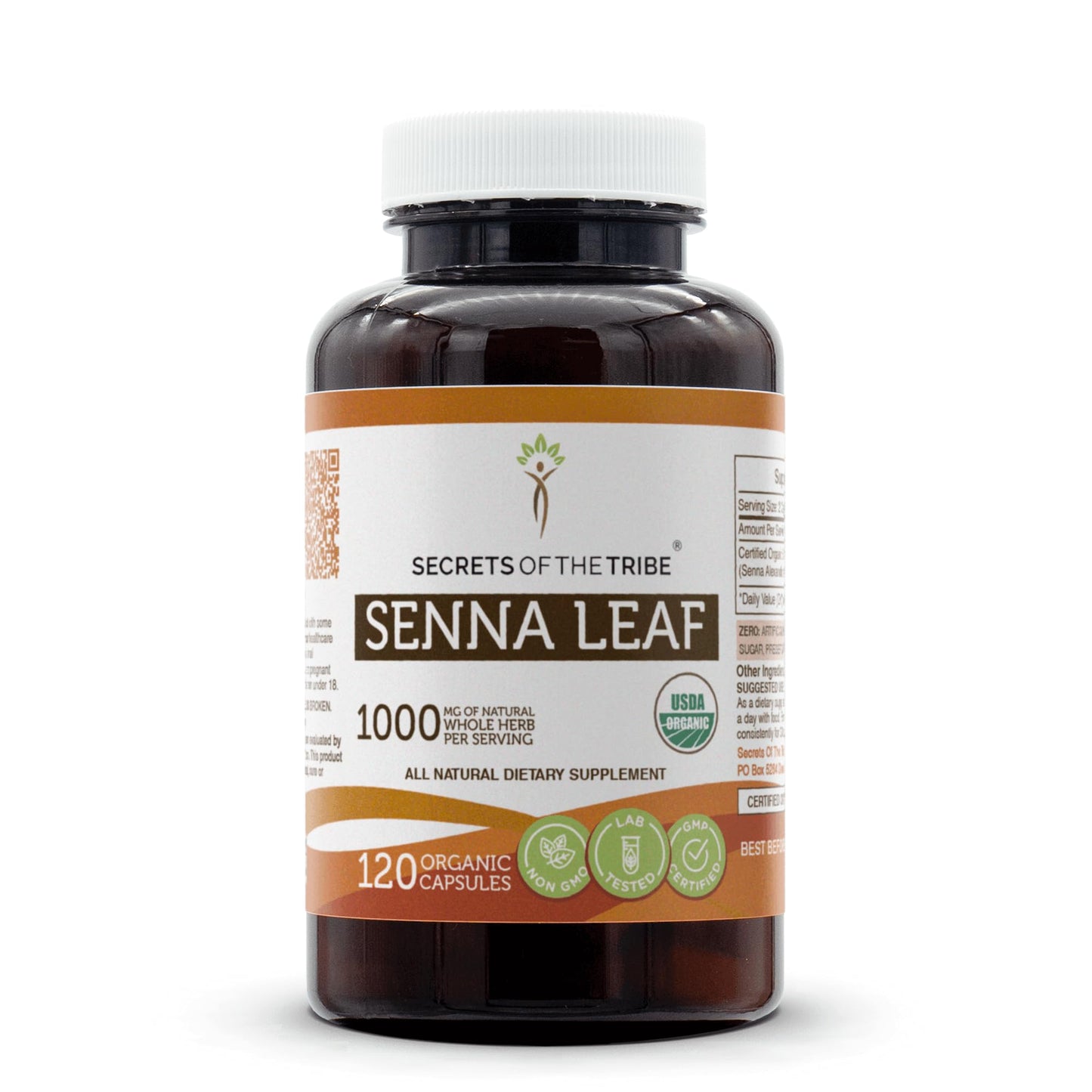 Secrets of the Tribe Senna Leaf Capsules 120