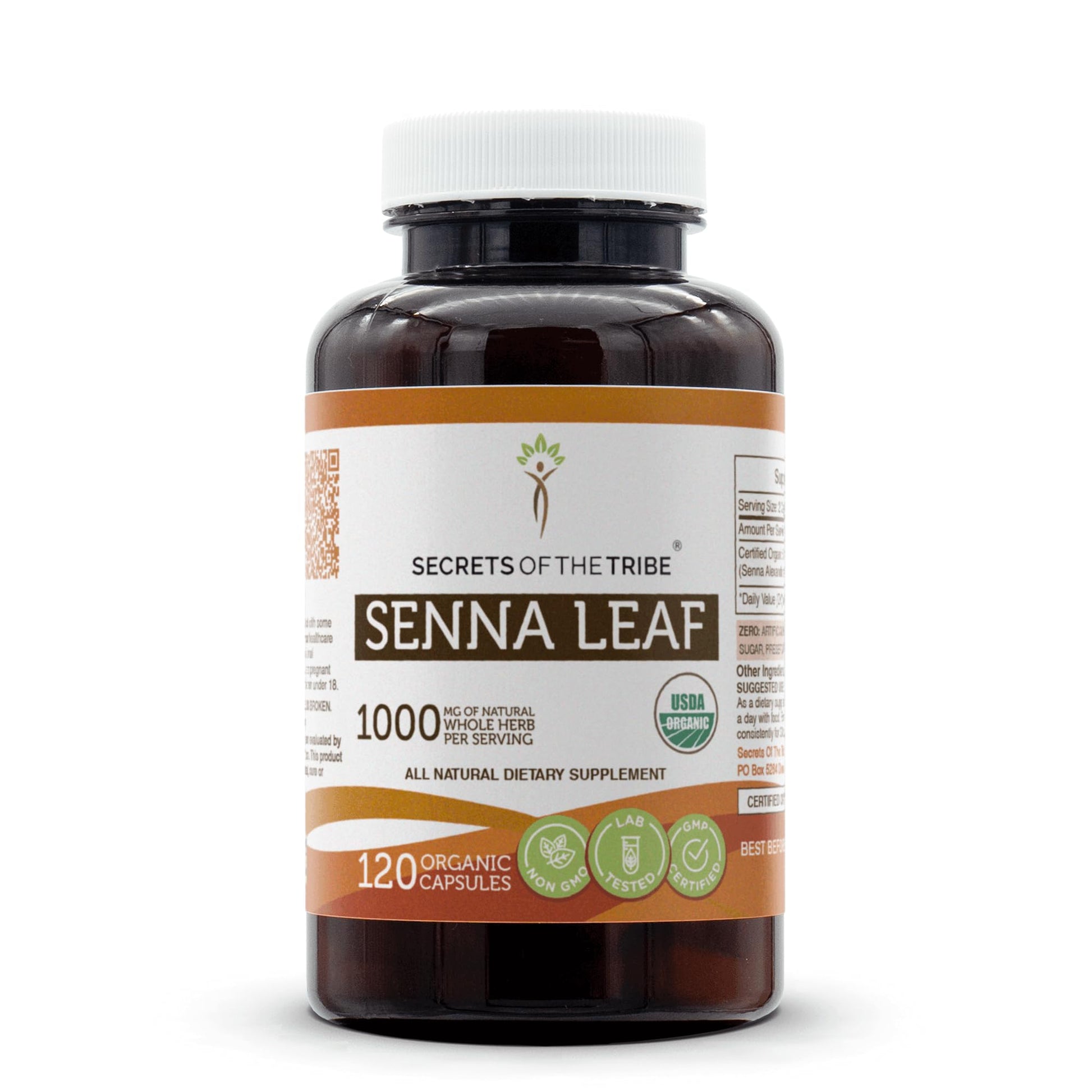 Secrets of the Tribe Senna Leaf Capsules 120