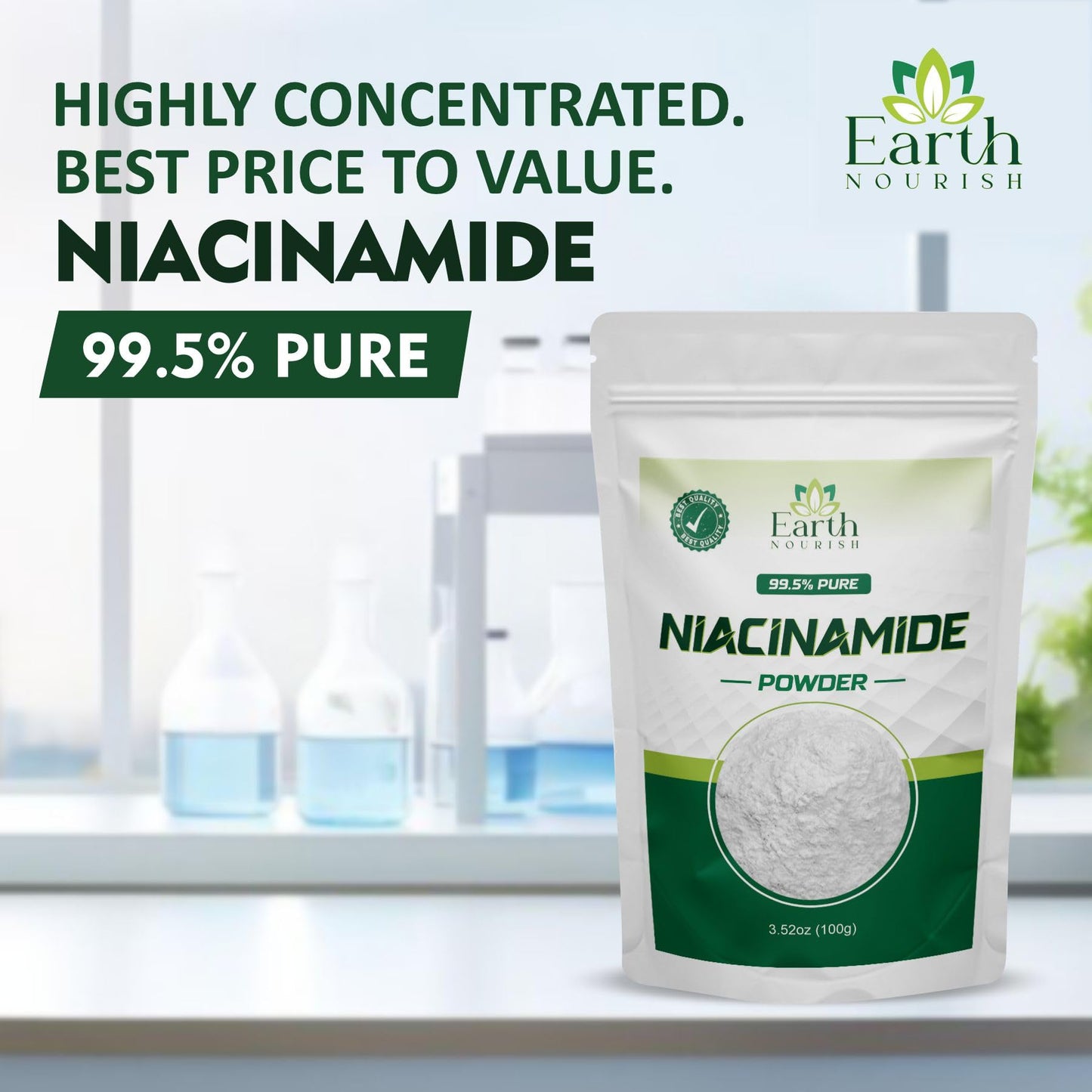 Earth Nourish Niacinamide Powder 3.52 oz