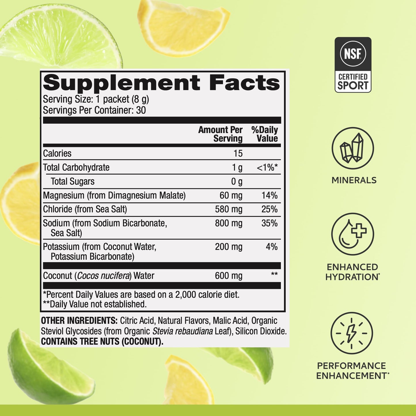 Dr. Mercola Pure Power Electrolytes Powder 240