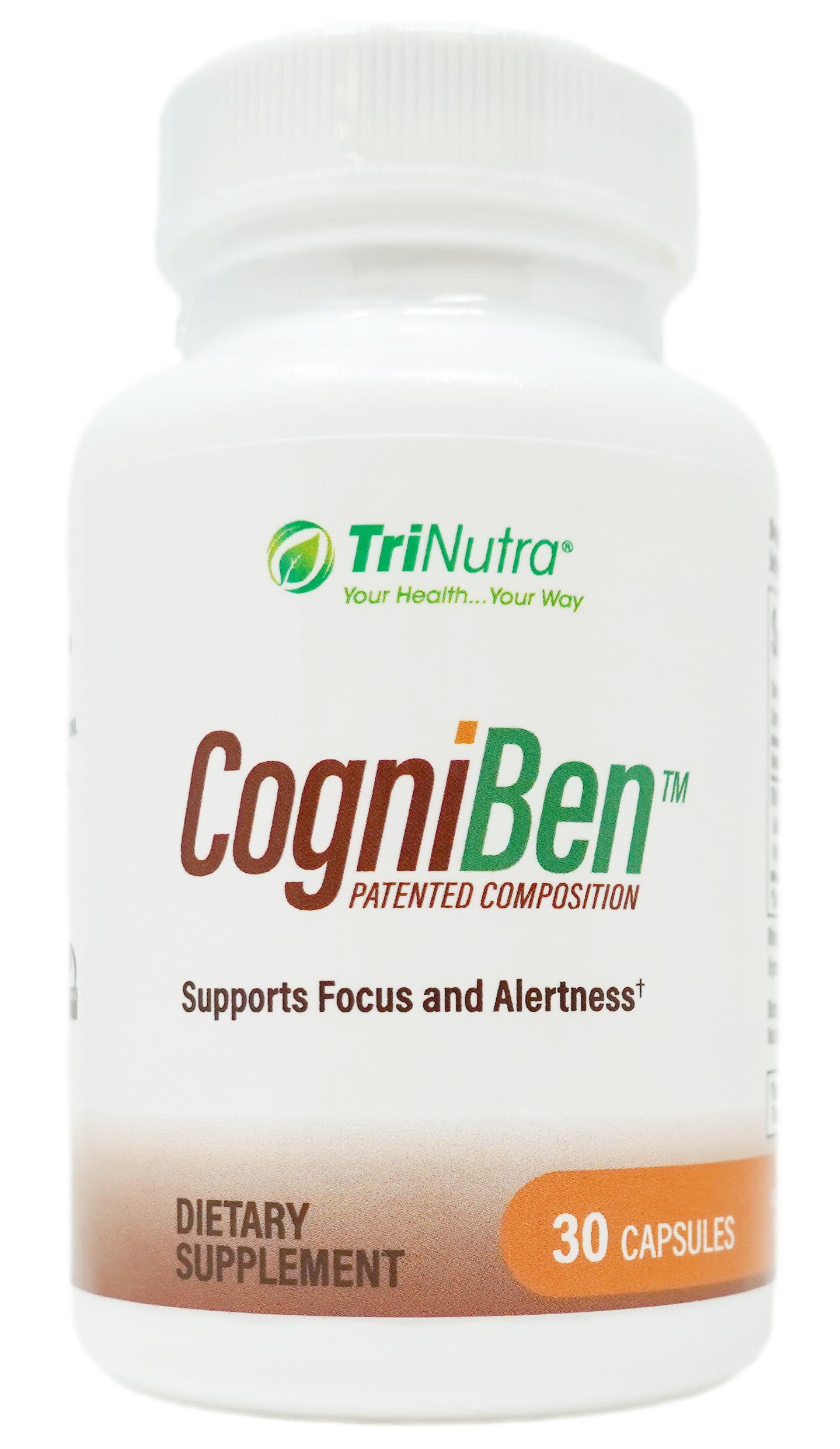 Tri Nutra CogniBen 30 Tablets