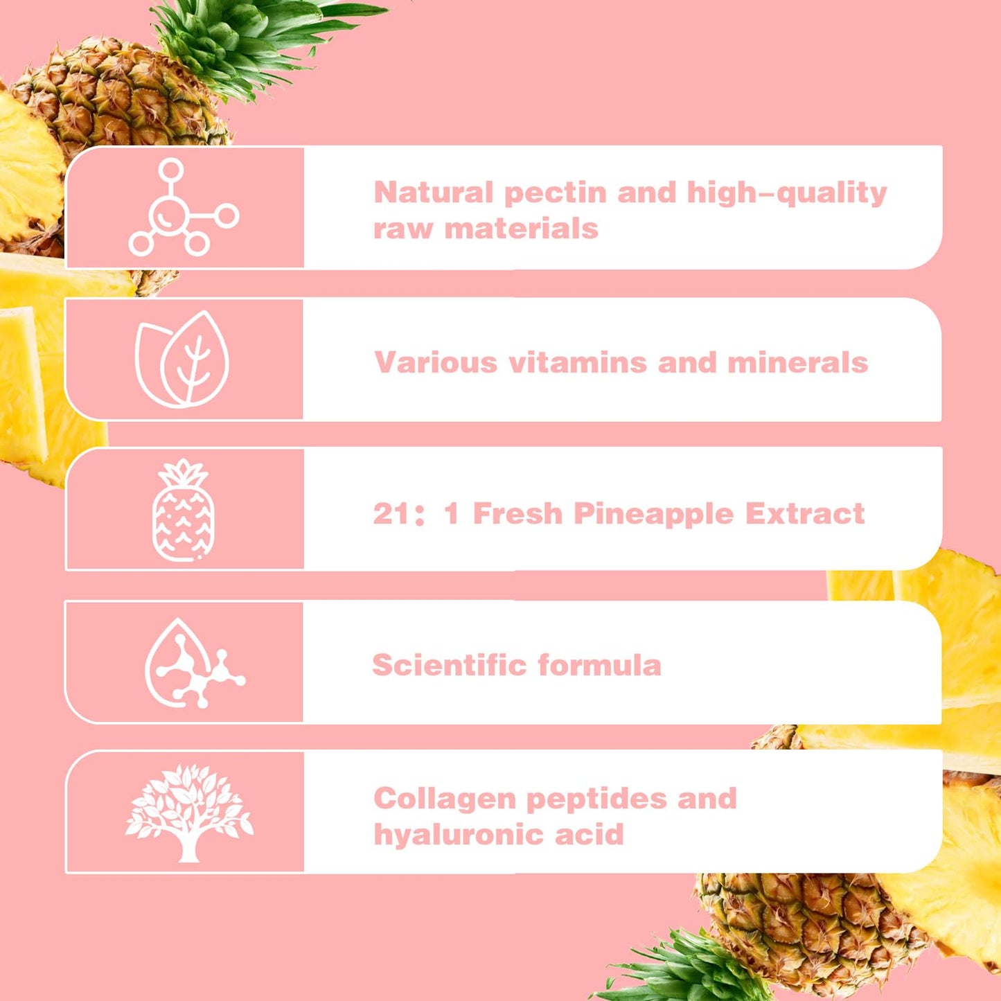 Weigloce Vagina Probiotics for Women Gummies, Feminine Balance, Pineapple Flavor, Vitamin C, Gluten-Free, Vegetarian Friendly, 60 Gummies