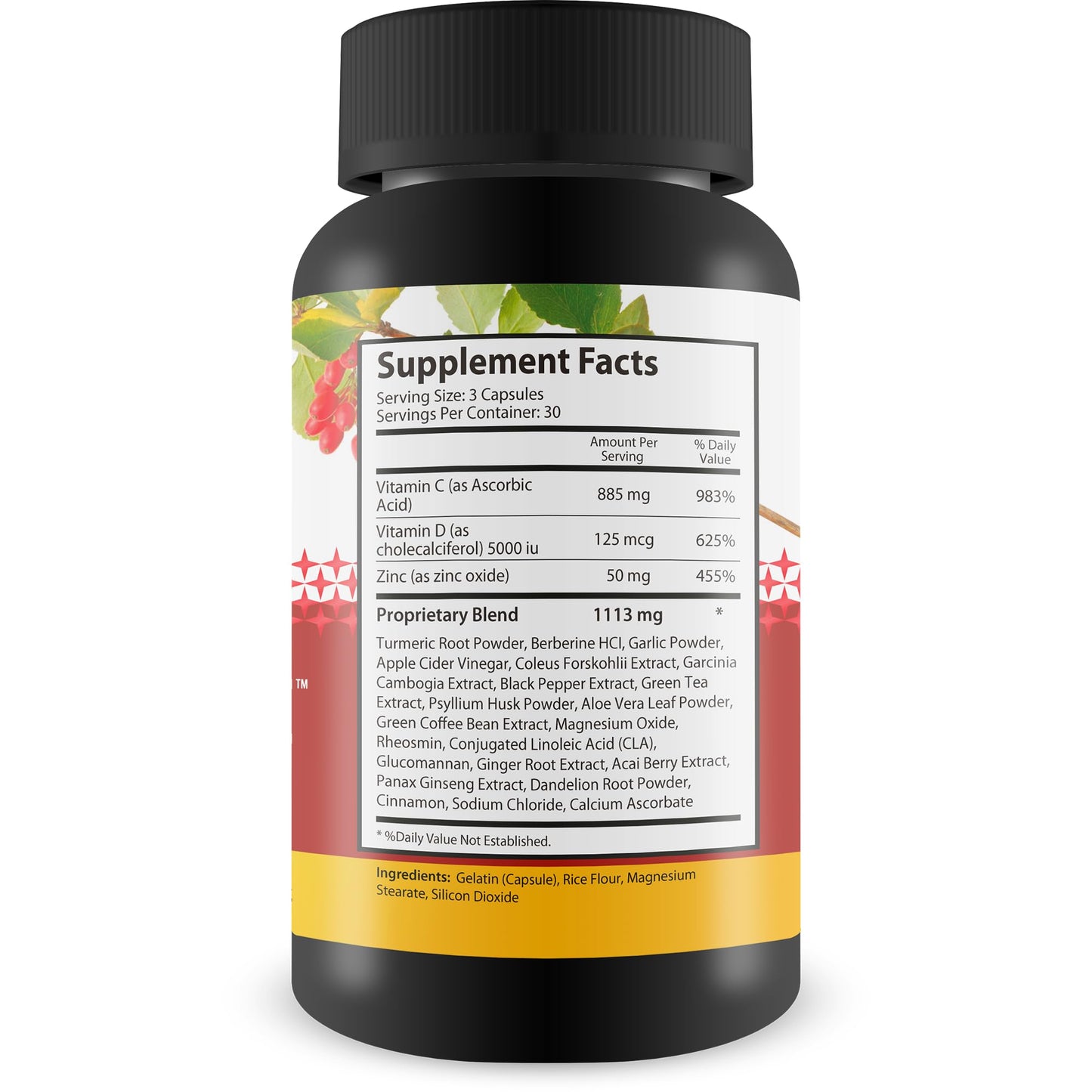 Generic Berberine Capsule 1 Count