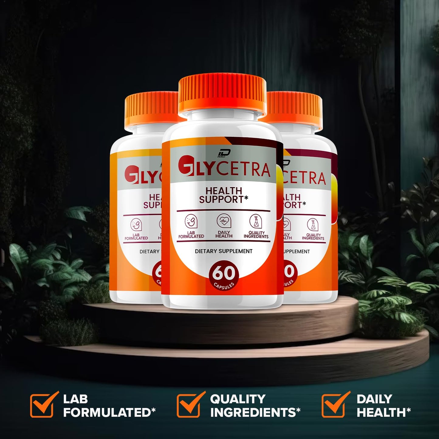 Indelo Glycetra Capsules, 300 Capsules
