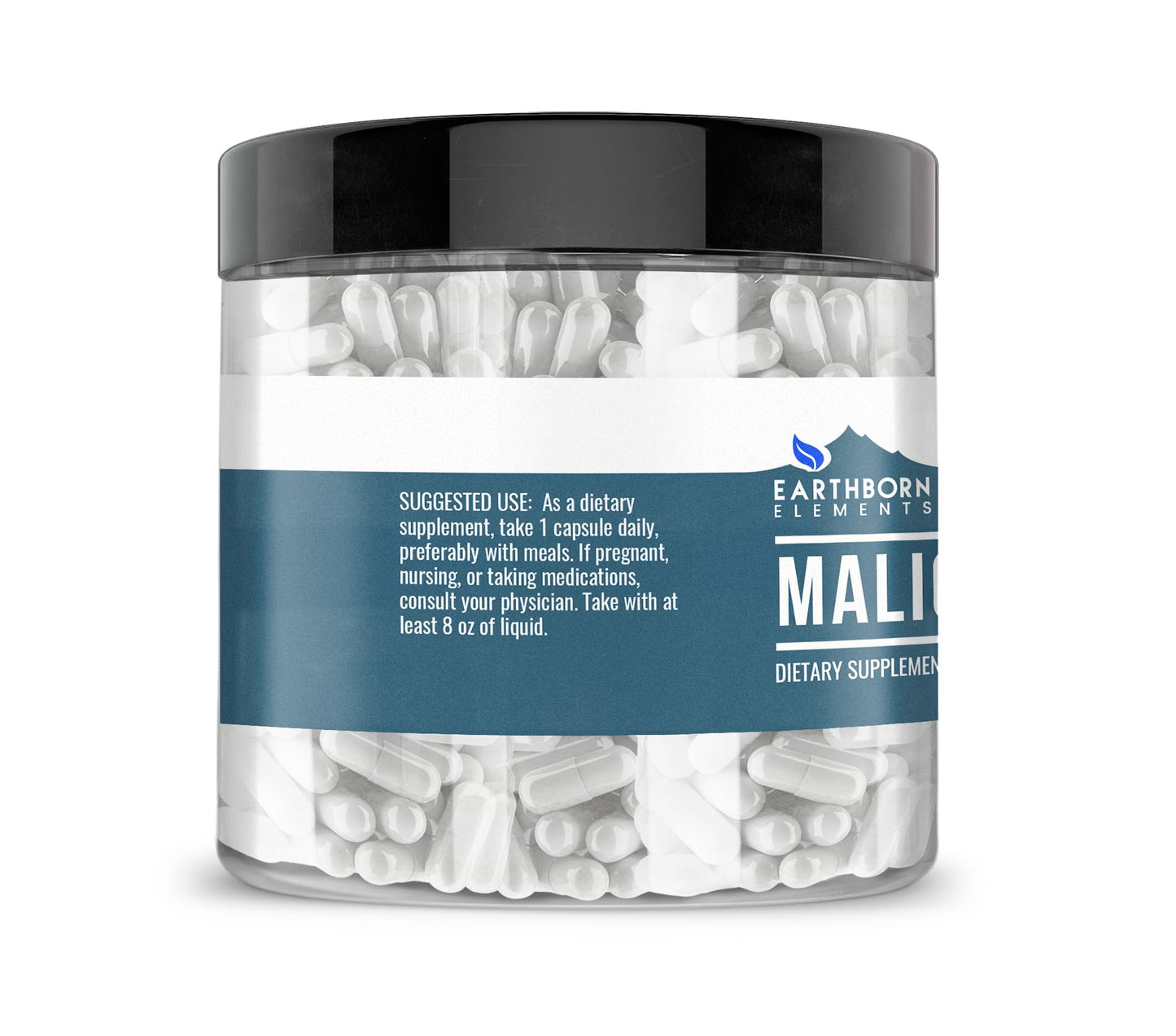 Earthborn Elements Malic Acid Capsules, 200 Capsules