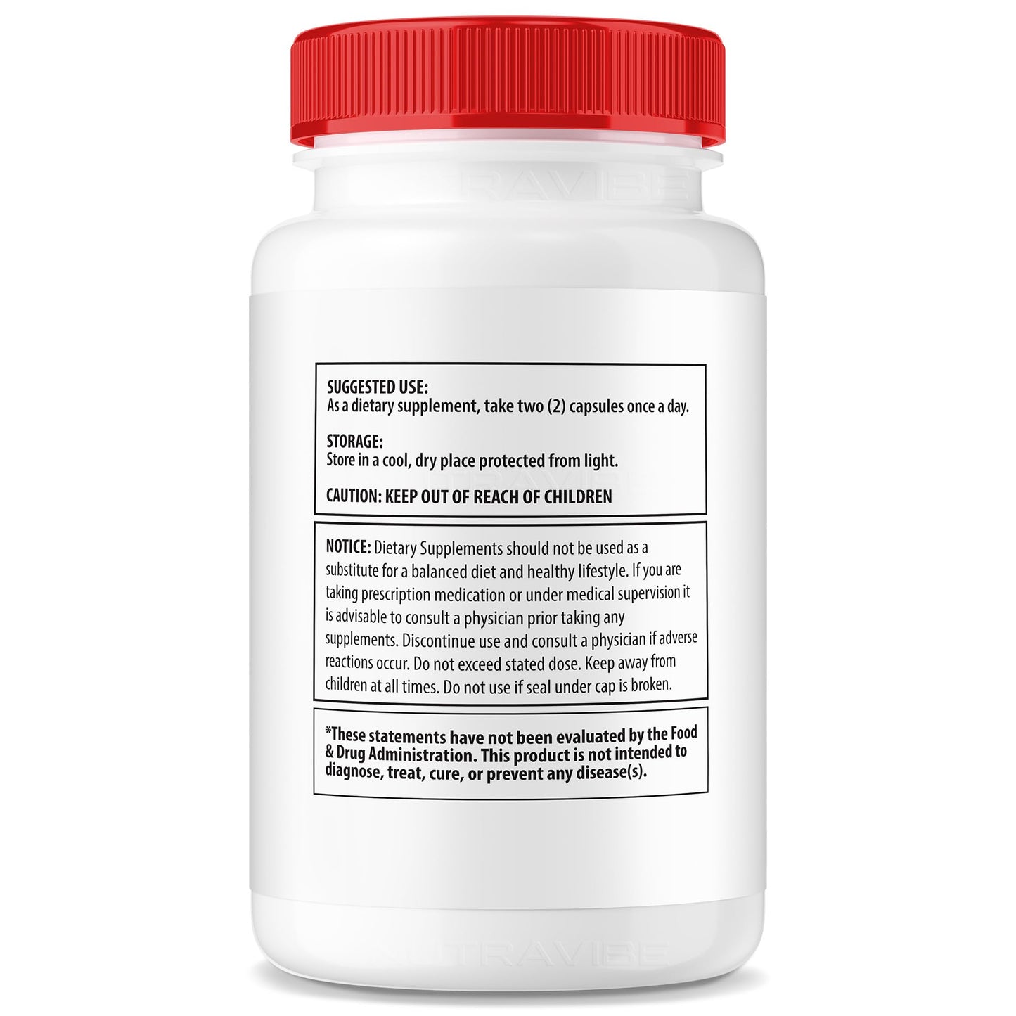 NutraVibe Gluco Stasis Blood Balance 60 Capsules