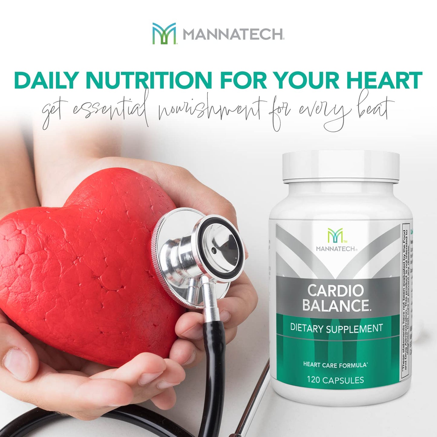 Mannatech CardioBALANCE Capsules, 120 Count