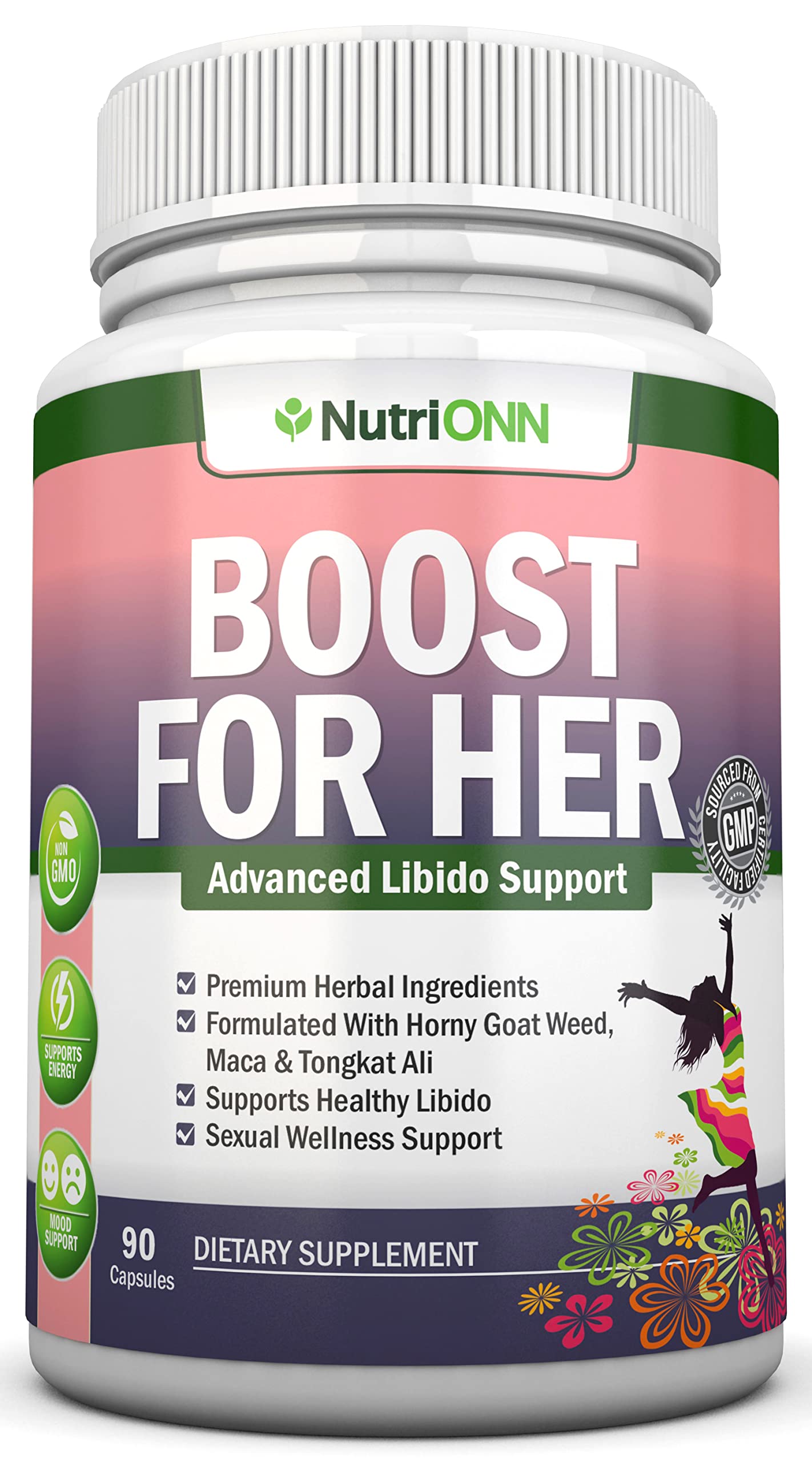NutriONN Boost For Her Libido Capsule 90 Count