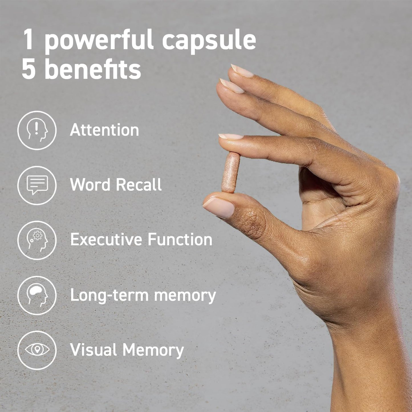 CocoaVia Memory & Focus Brain Supplement Capsule, 1 Count