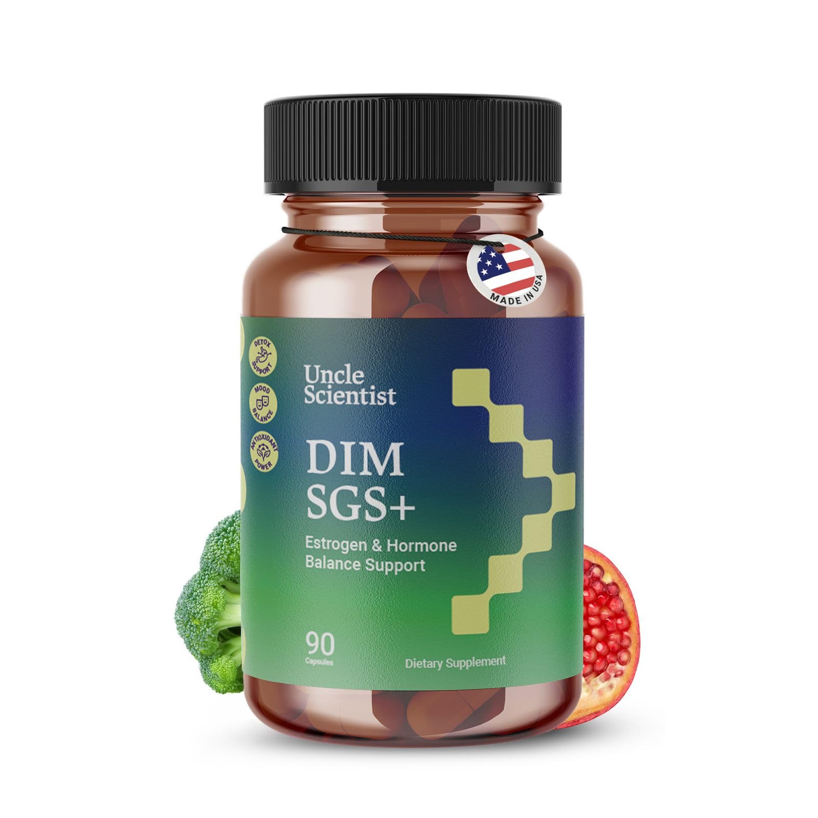Uncle Scientist DIM SGS+ 150 mg Supplement 90 Capsules