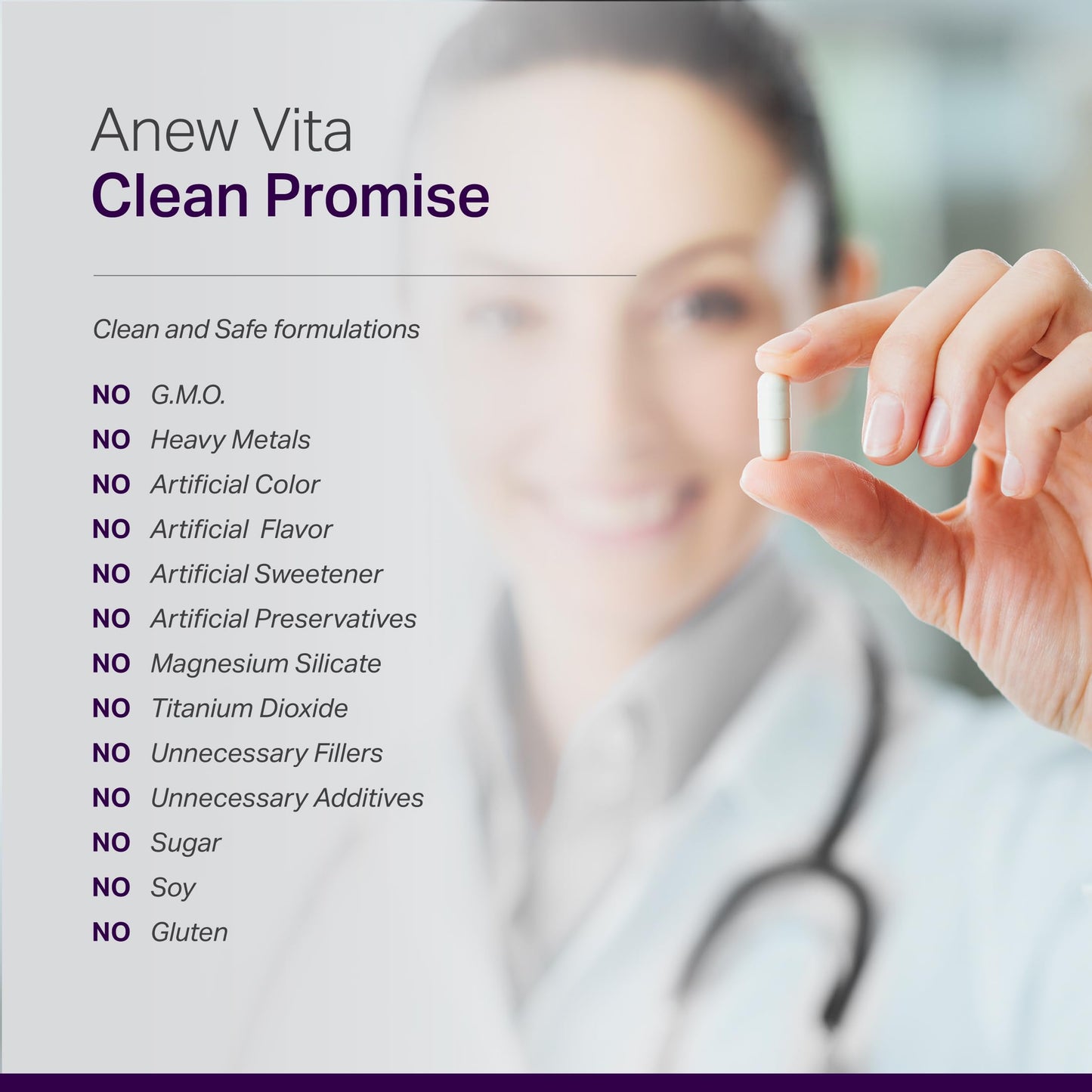 Anew Vita Vital Liver Health Formula Veggie Capsules 60 Count