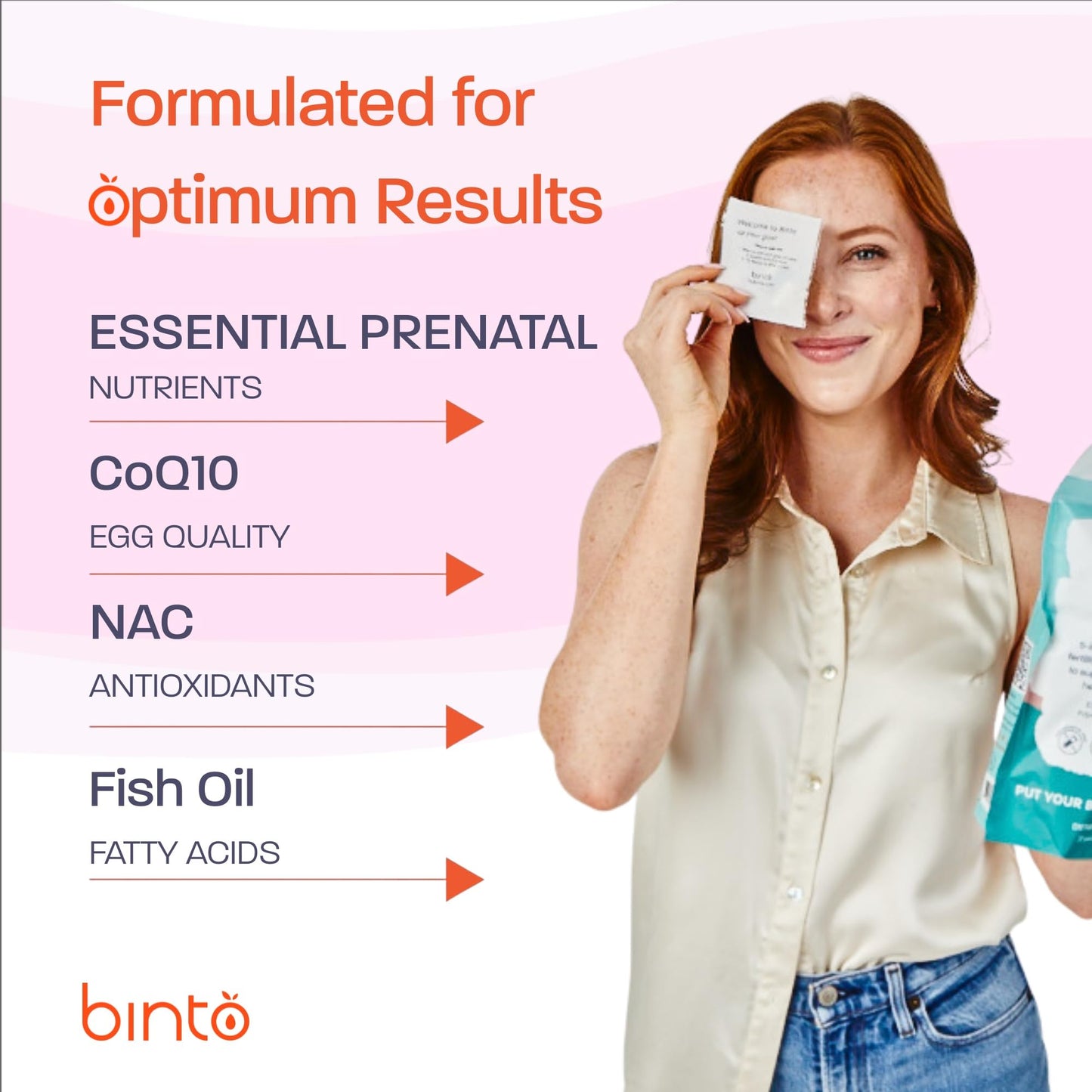 Binto Women’s Fertility Kit Capsule 30