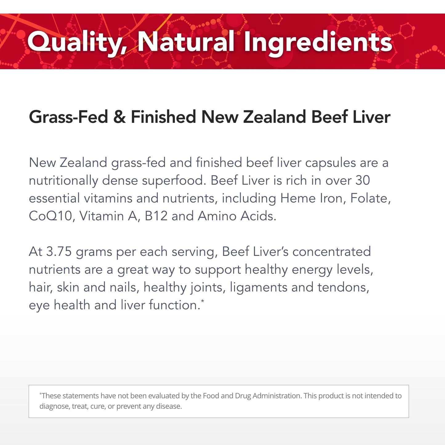 Physician's Strength Beef Liver Capsules, 150 Capsules