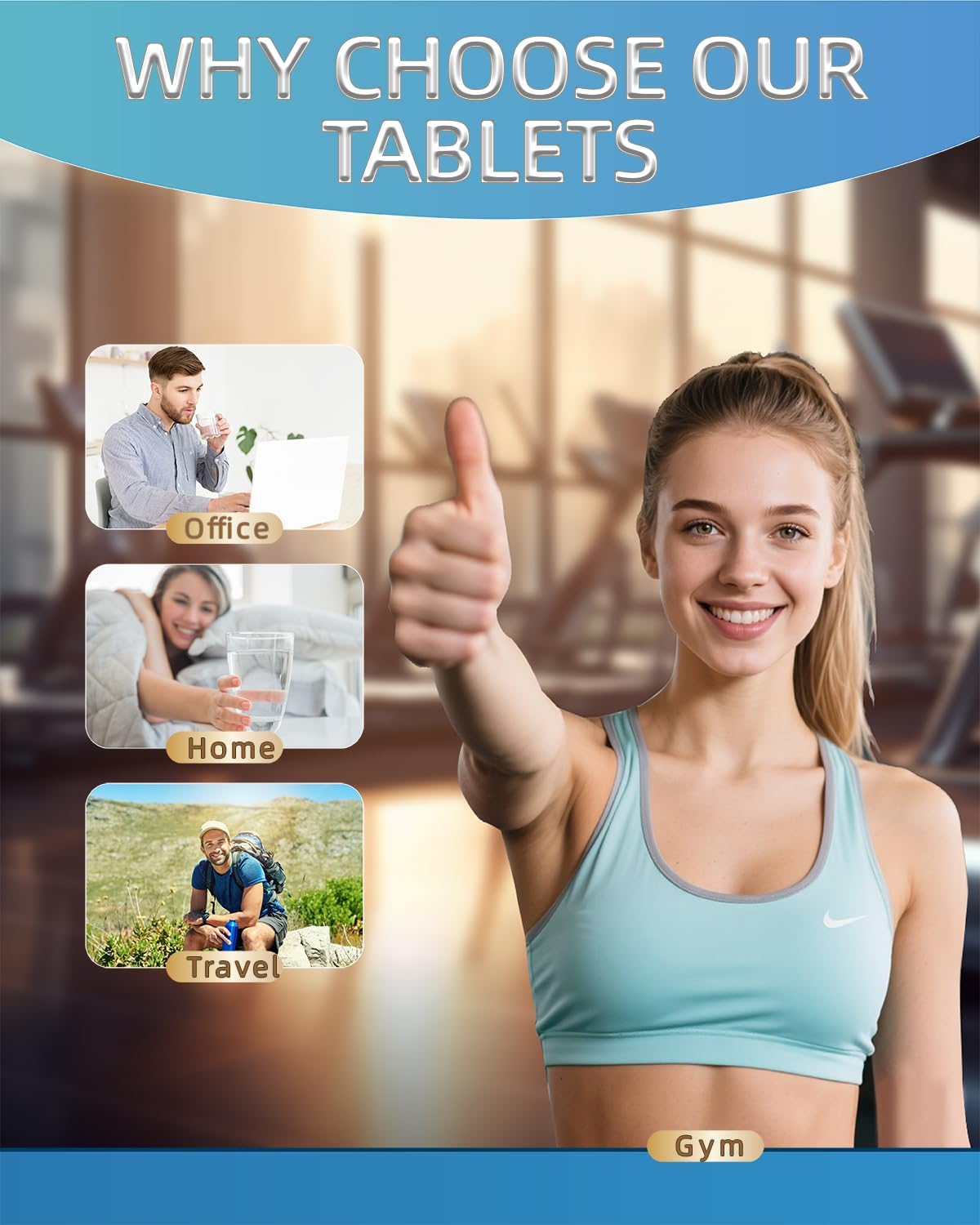 Qanbokey Hydrogen Water Tablets, 30 Tablets