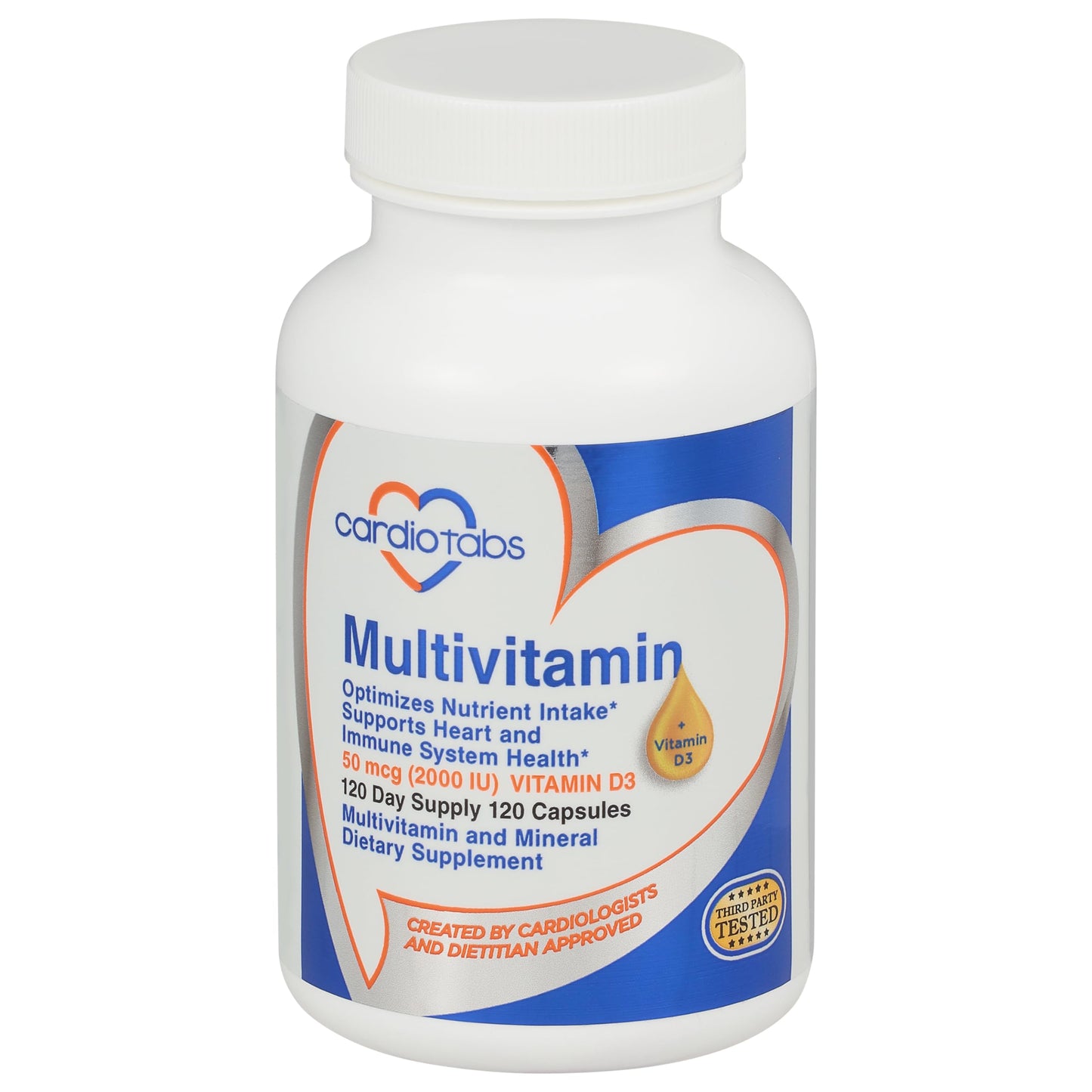 CardioTabs Multivitamin Capsule, 120 Capsules