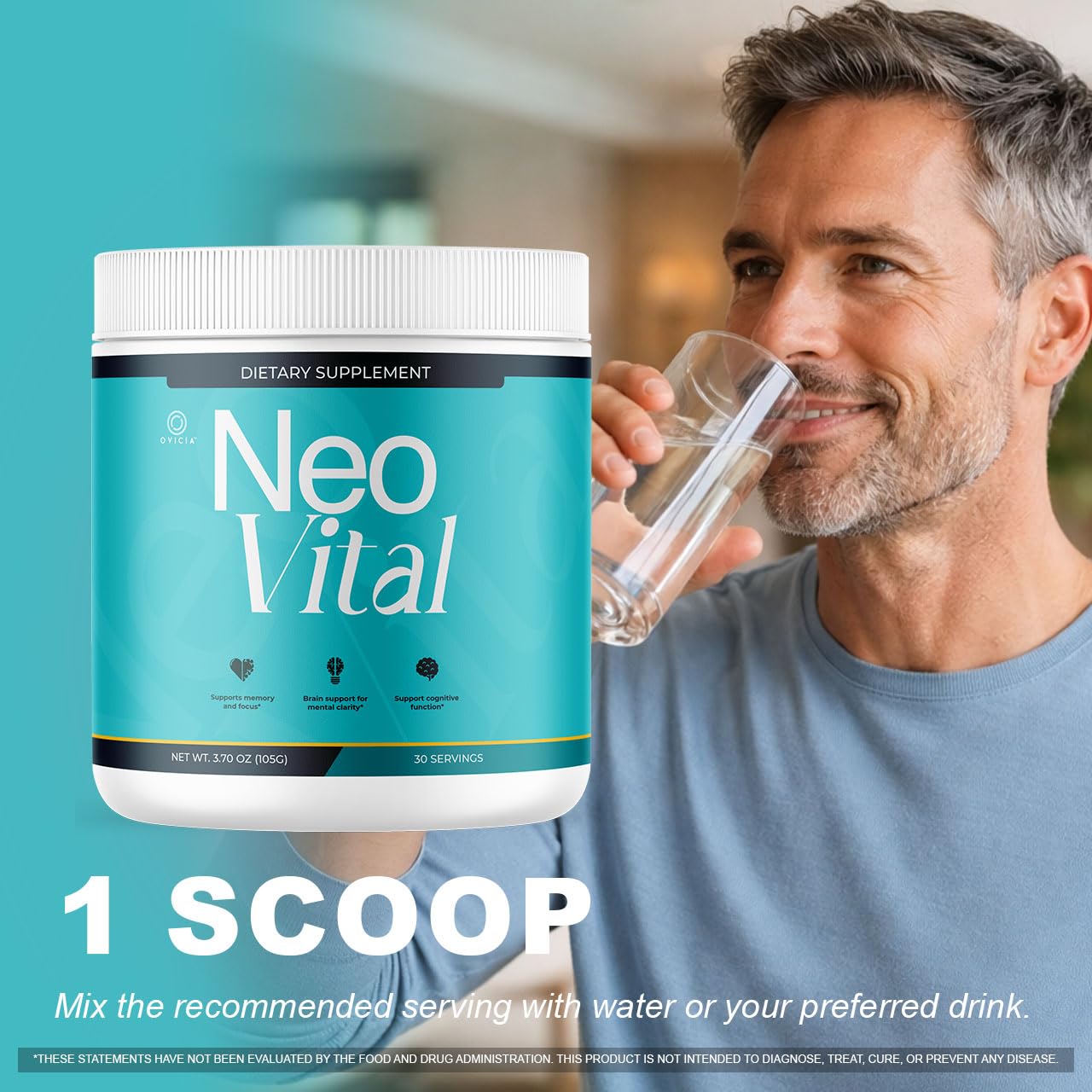 OVICIA Neo Vital Powder 18.5 oz