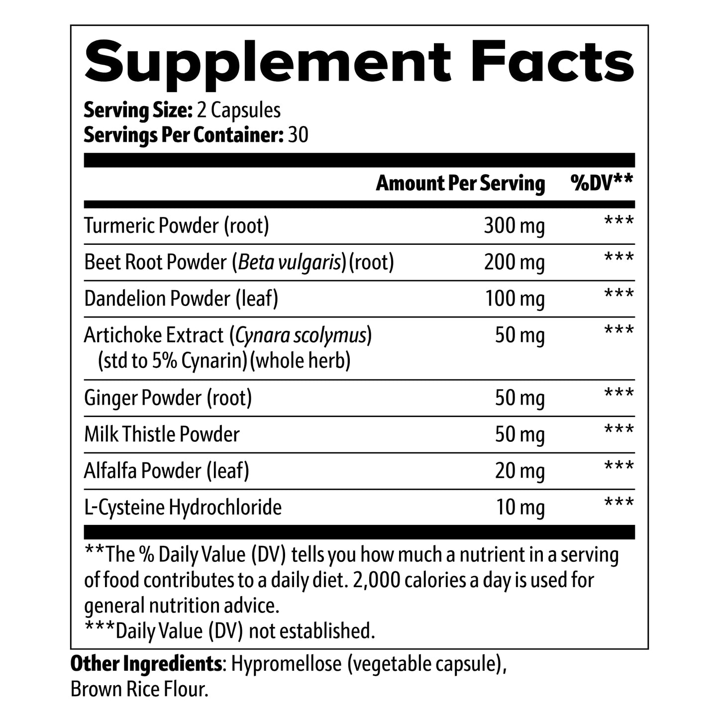 Eternal Springs Bio LiverLight Detox Capsules, 60 Capsules