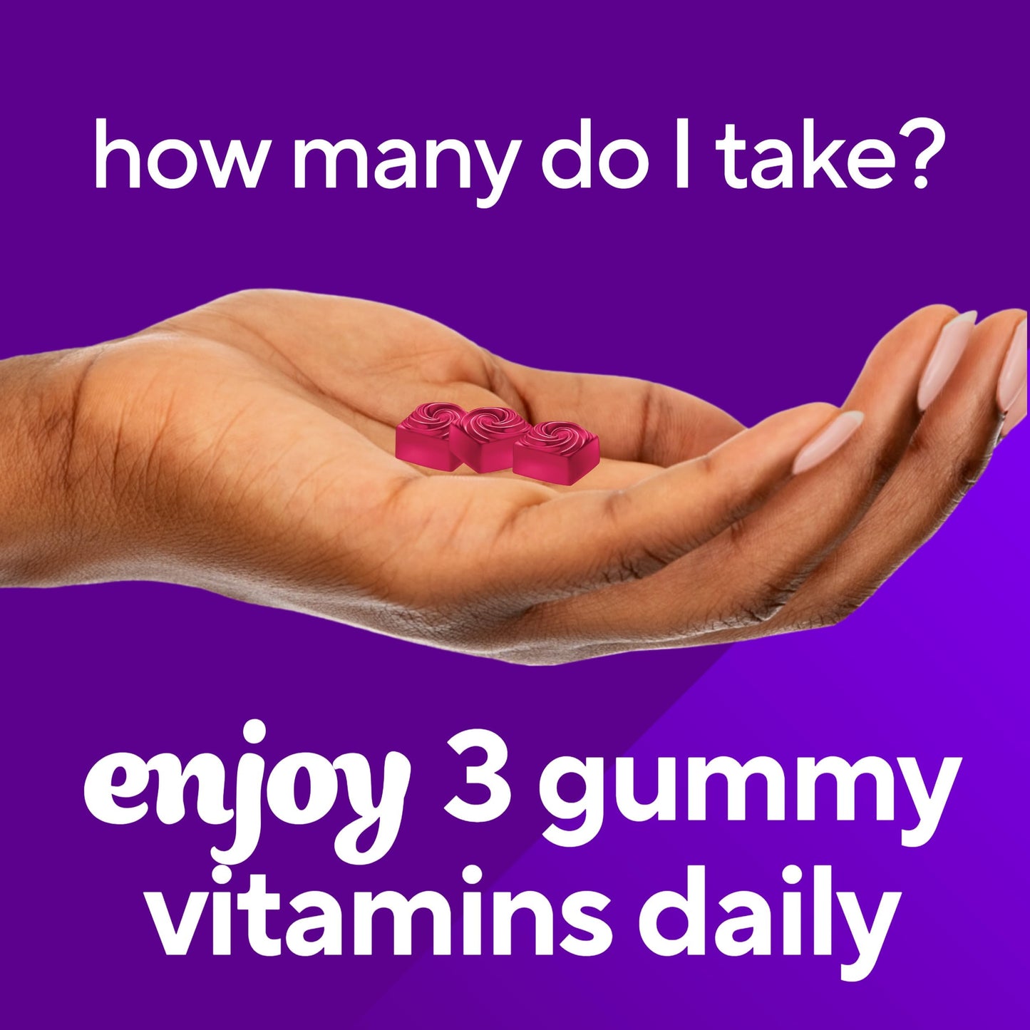 Vitafusion Gorgeous Hair, Skin & Nails Multivitamin Gummy, 135 Count