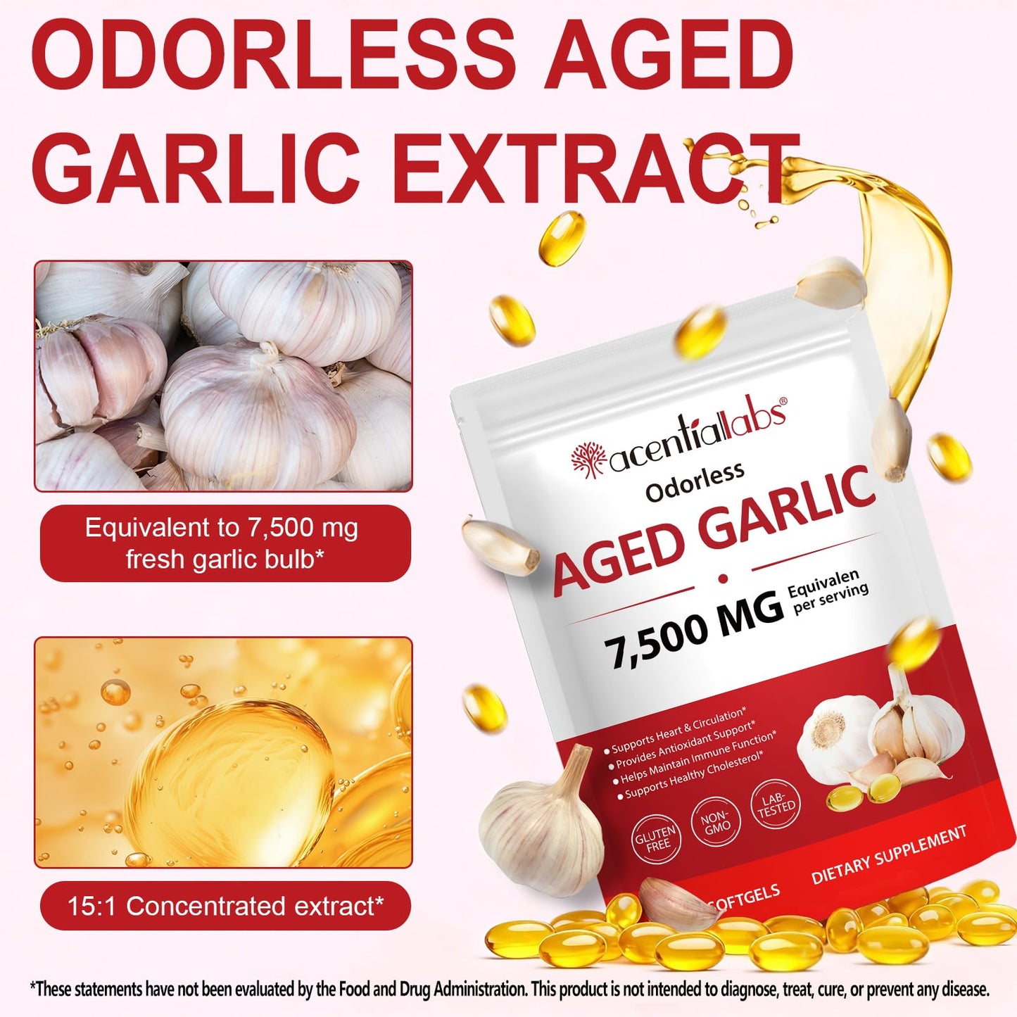 shwdppmy Aged Garlic Extract Softgels 300 Count