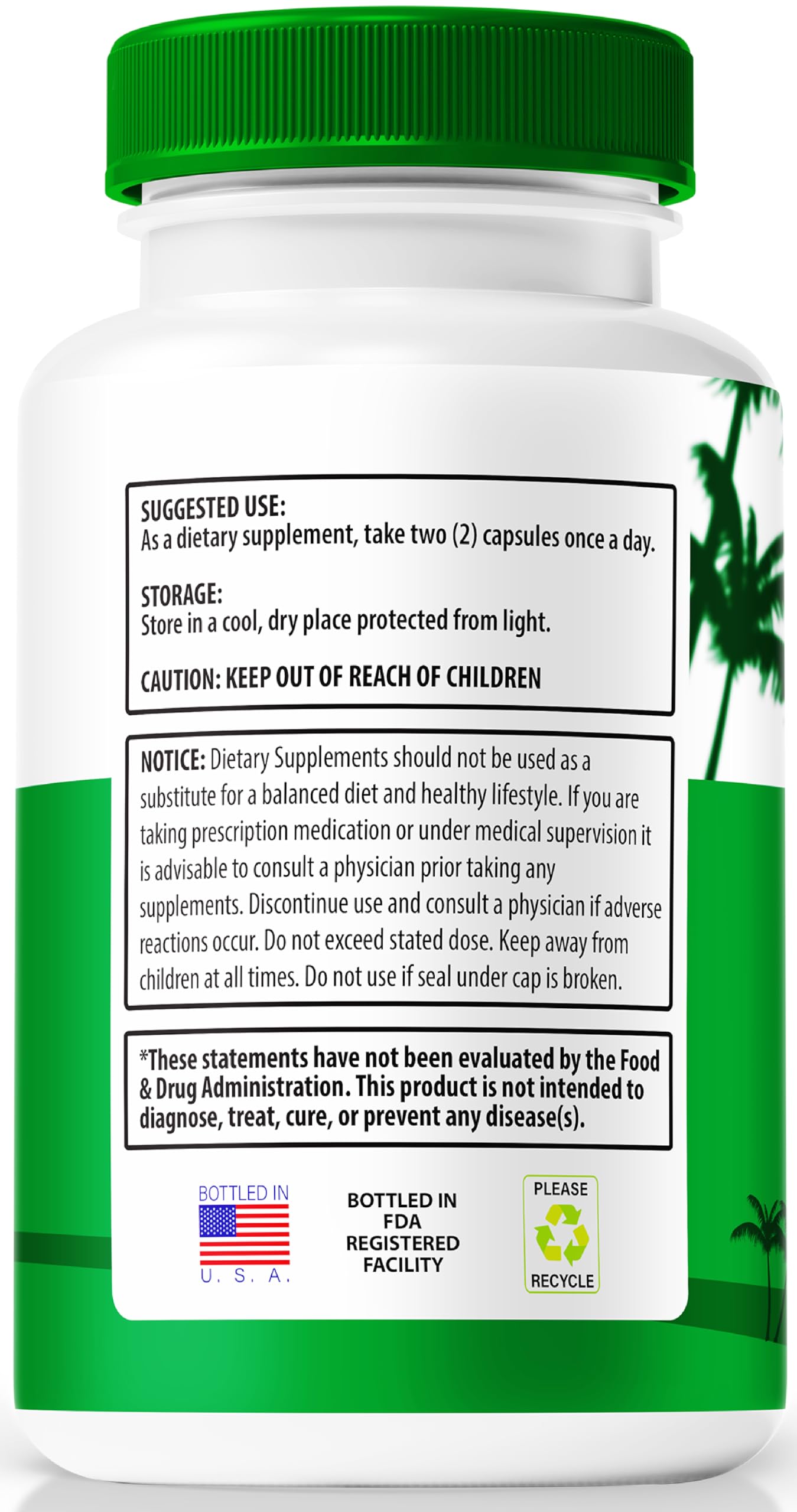 NutraVibe Tropical Rise Capsules 120 Capsules
