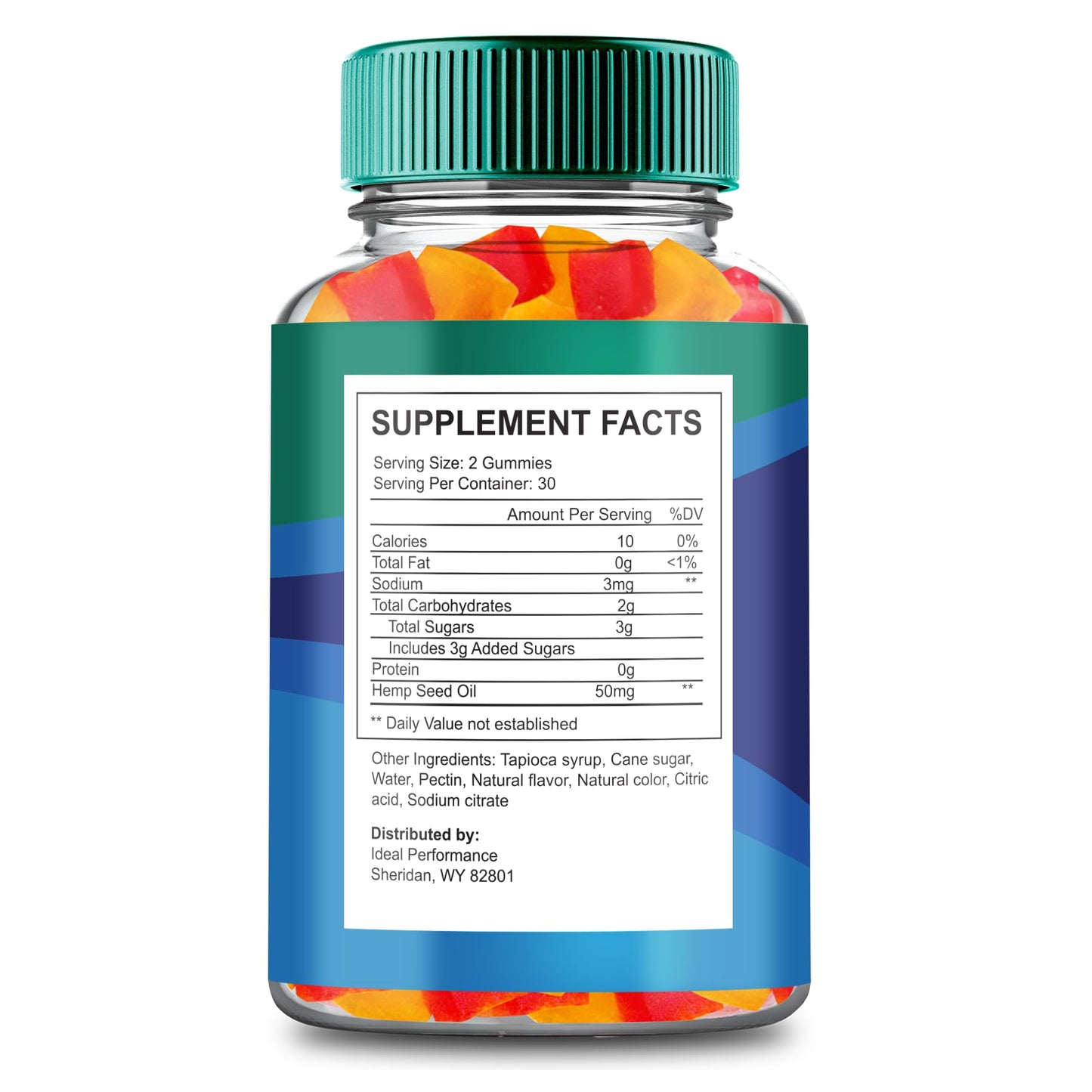 IDEAL PERFORMANCE Leaf Boss Hemp Gummies 120 Count