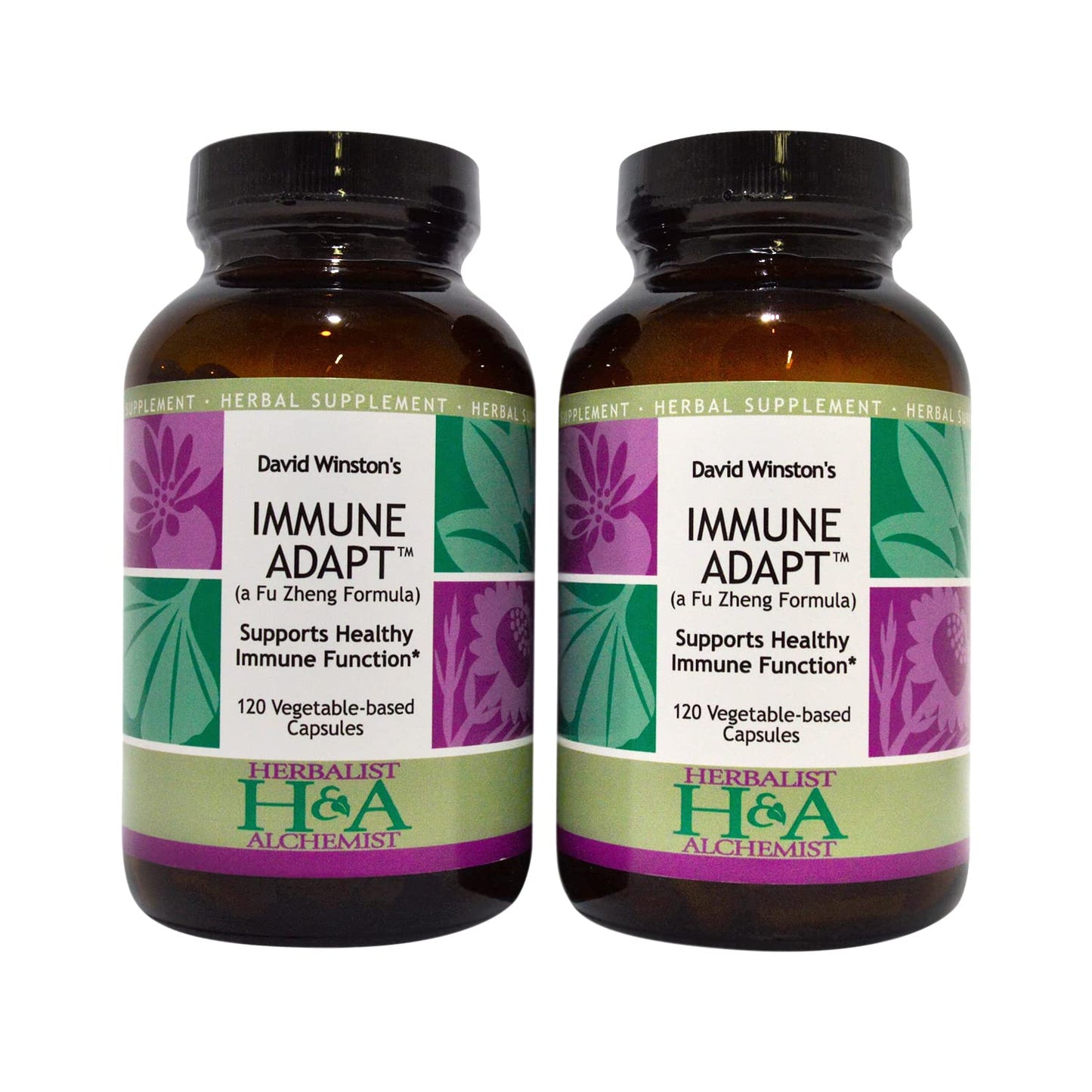 Herbalist & Alchemist David Winston's Immune Adapt Fu Zheng Capsules, 240 Capsules