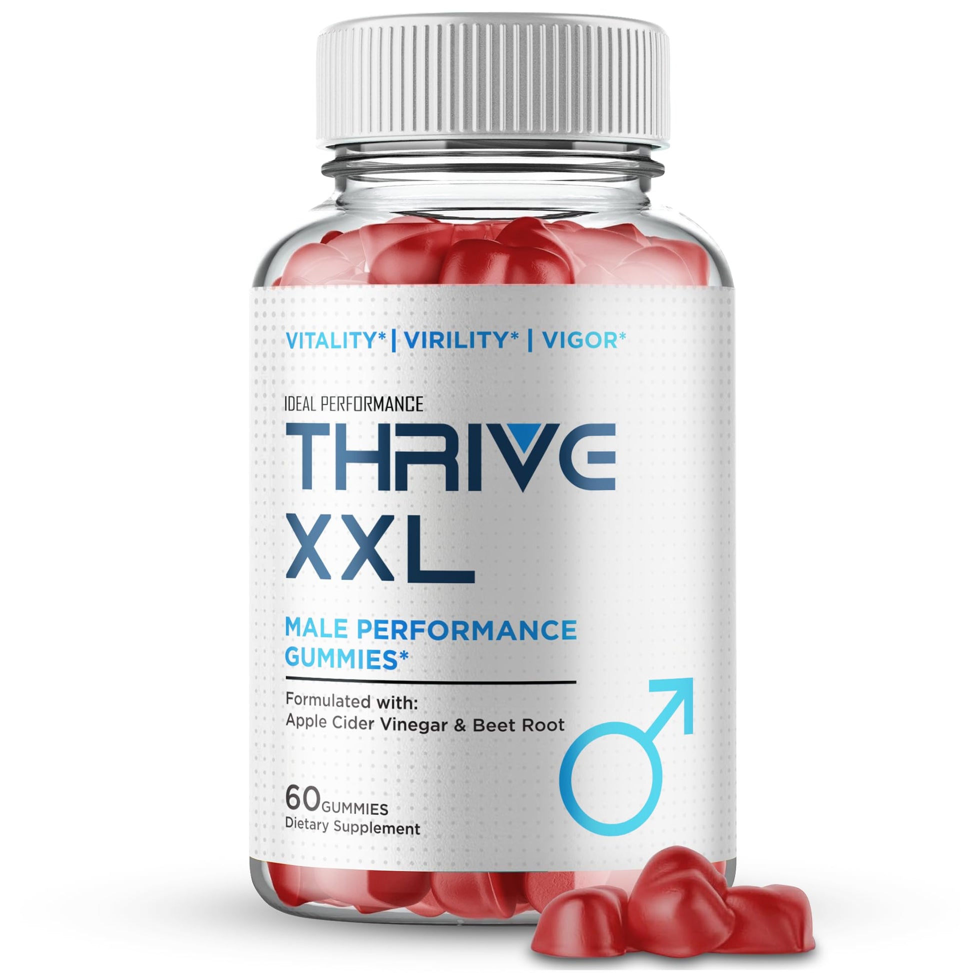 IDEAL PERFORMANCE Thrive XXL Gummy, 60 Count