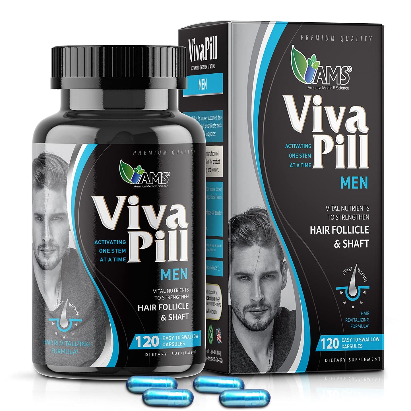 America Medic & Science VivaPill for Men Capsules, 120