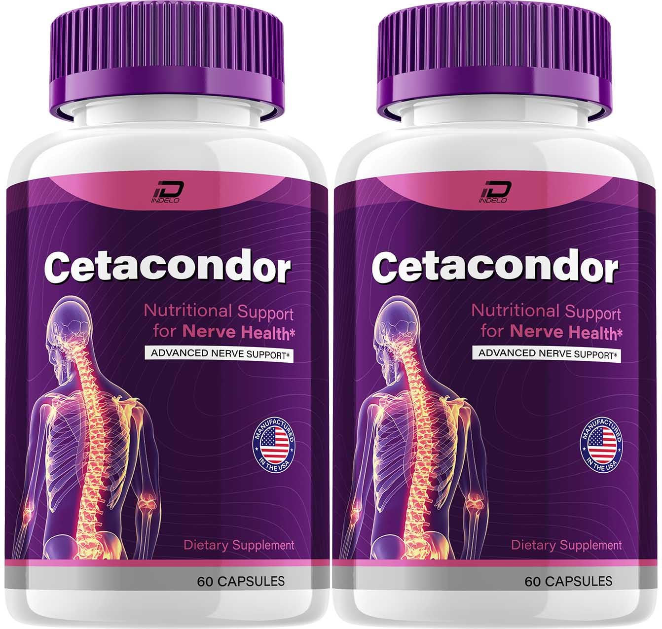 Indelo Cetacondor Health & Brain Support Capsule 120 Capsules