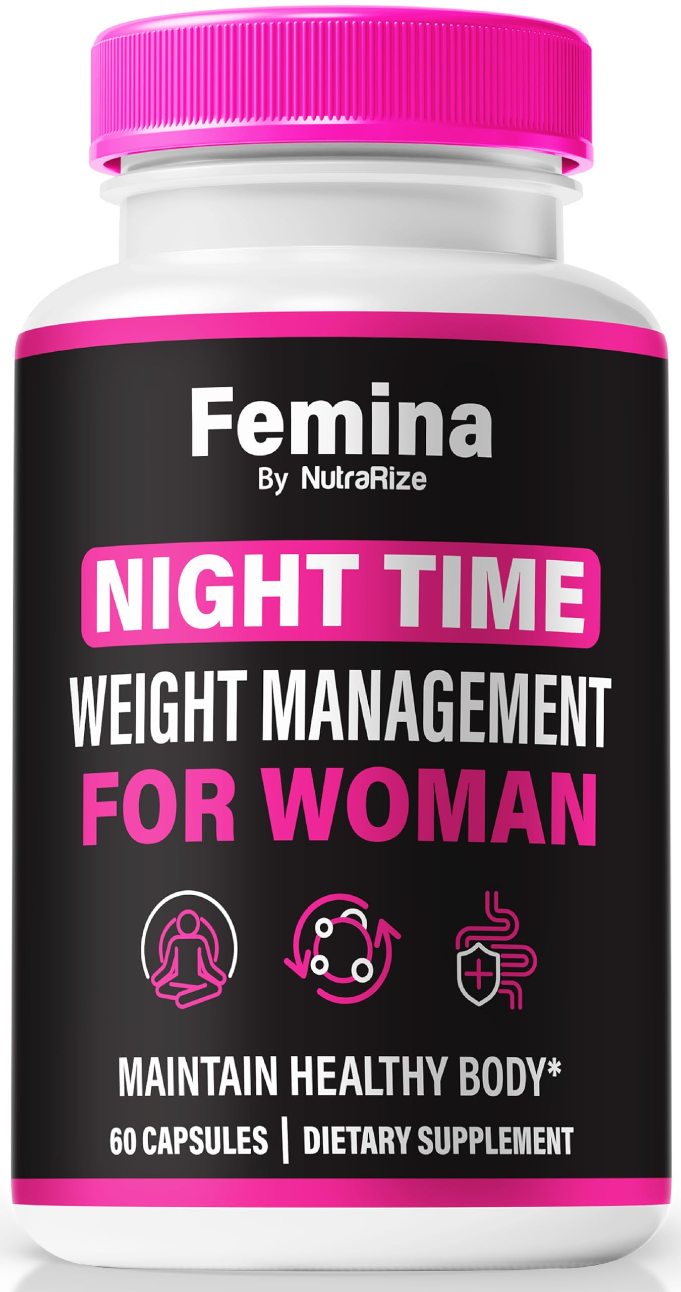 NutraRize Femme Nighttime Fat Burner 60 Capsules