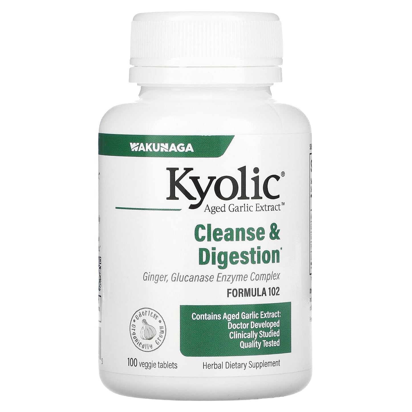Kyolic Garlic W/Enzyme Veg 100 Tab 6 Tablets