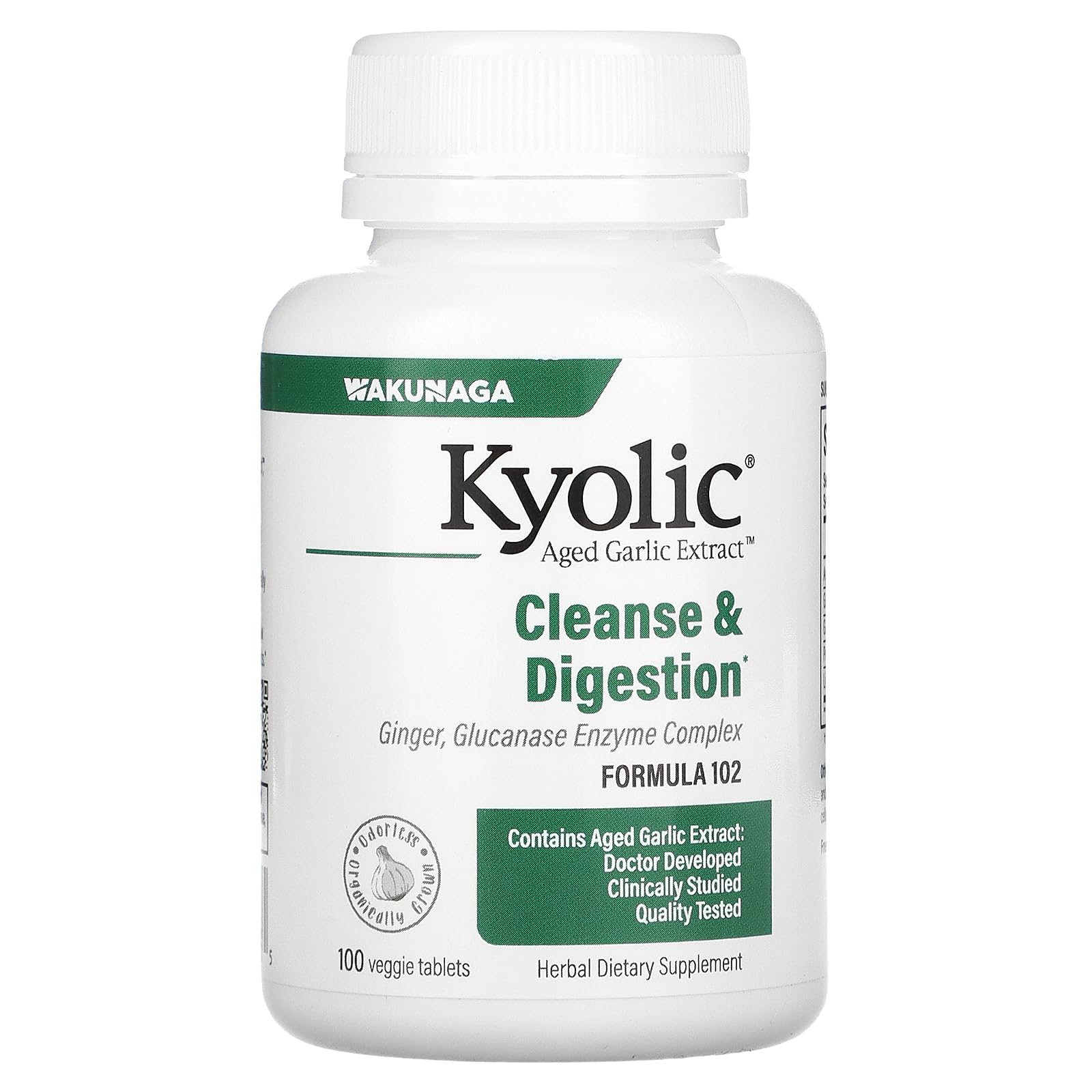 Kyolic Garlic W/Enzyme Veg 100 Tab 6 Tablets