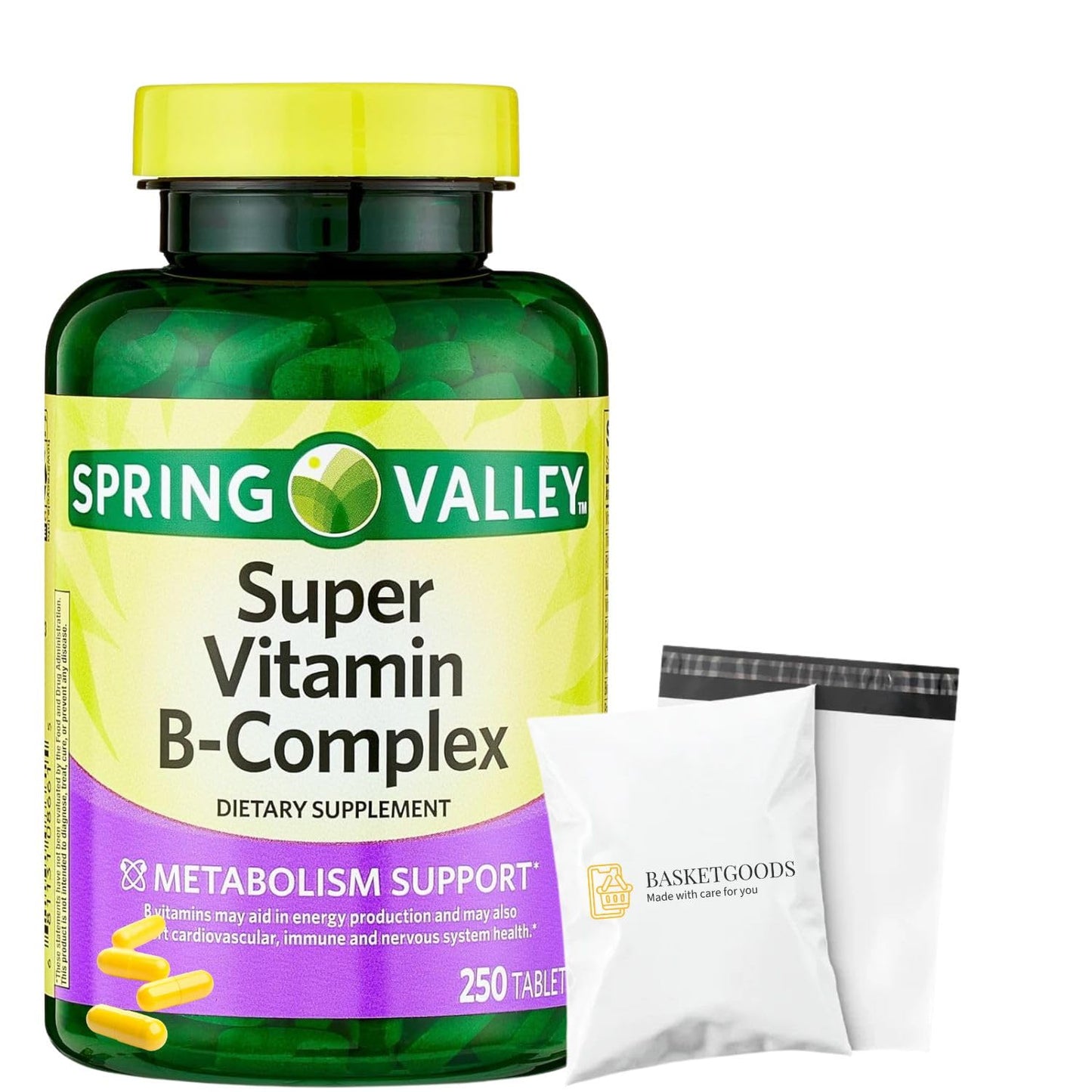 BASKETGOODS Super Vitamin B Complex 250 Tablets