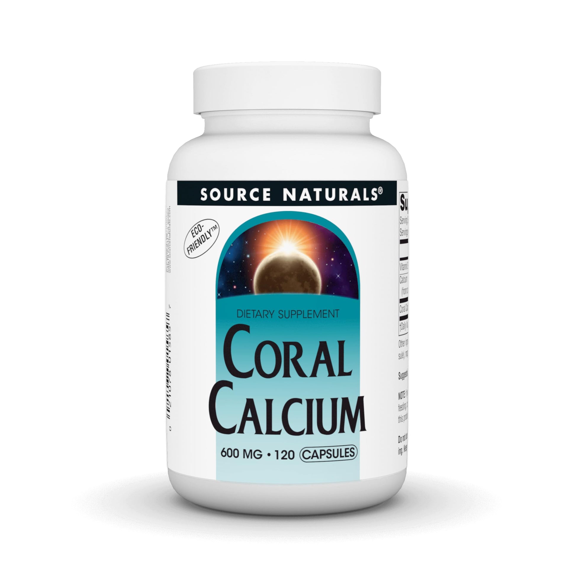 Source Naturals Coral Calcium 600mg Capsules, 120 Count