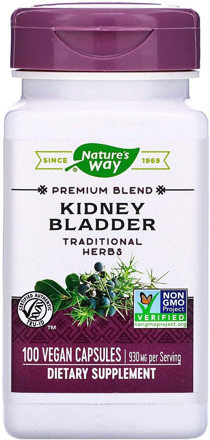 Nature's Way Kidney Bladder 465 mg per Capsule, 100 Capsules