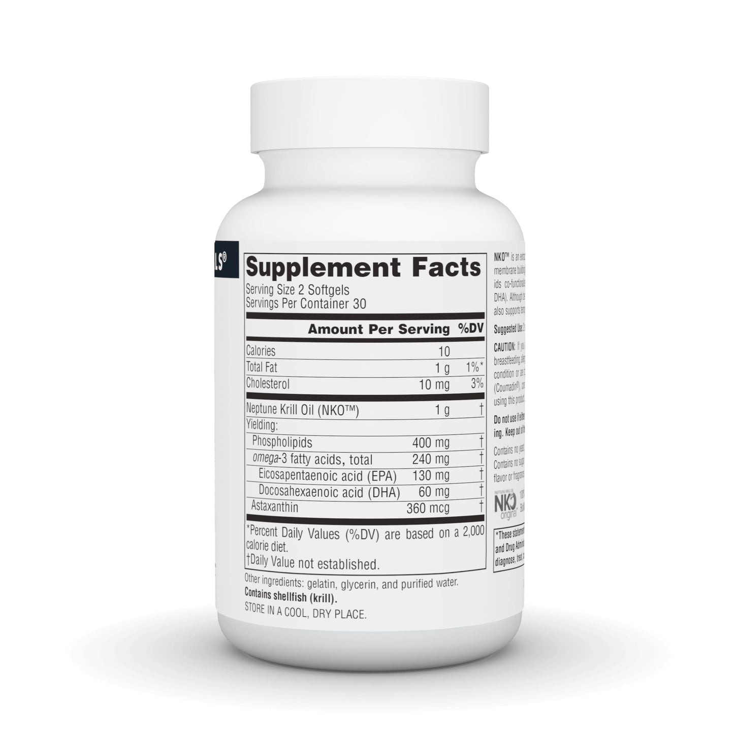Source Naturals NKO Neptune Krill Oil Softgels 60 Count