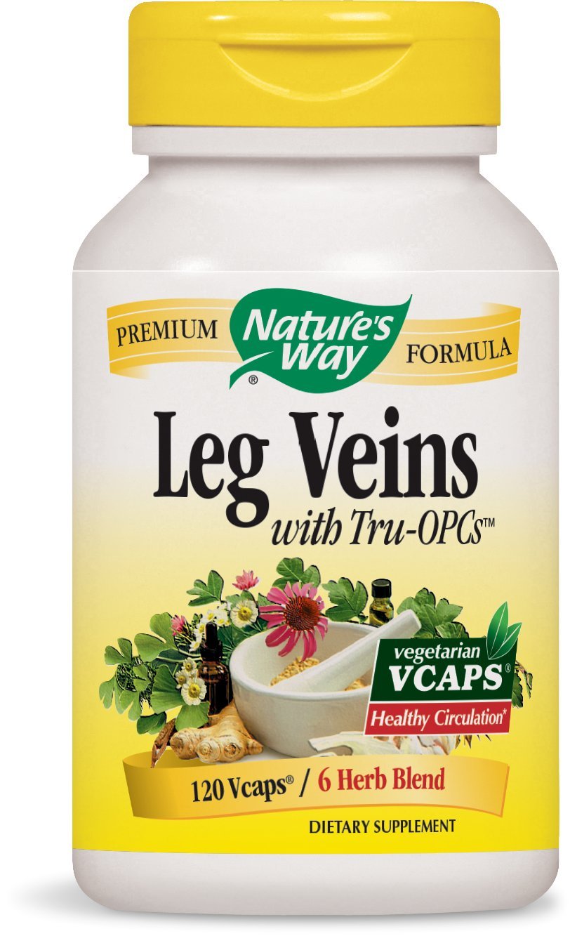 Nature's Way Leg Veins with Tru-OPCs™, 120 Capsules
