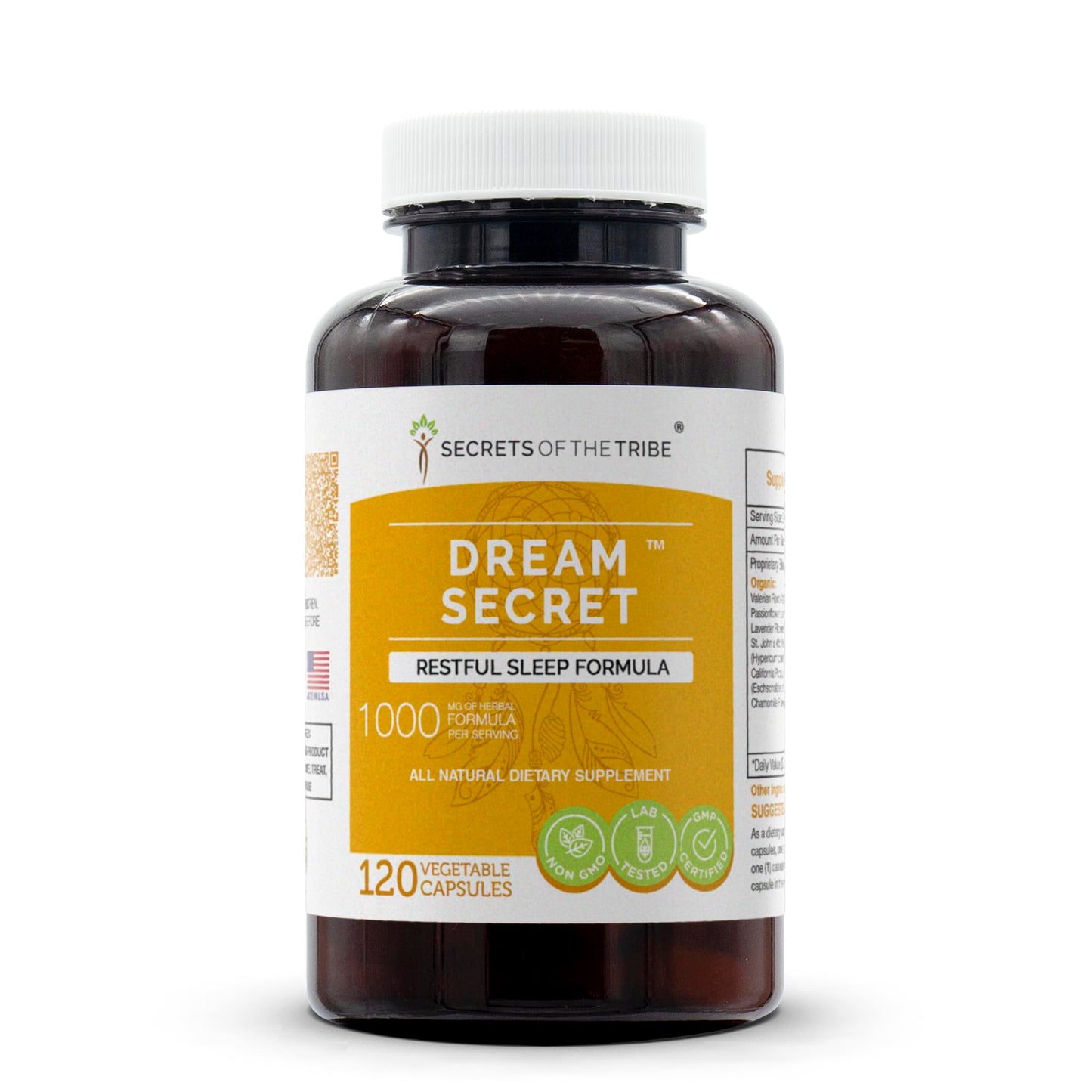 Secrets of the Tribe Dream Secret Capsules 120 Count