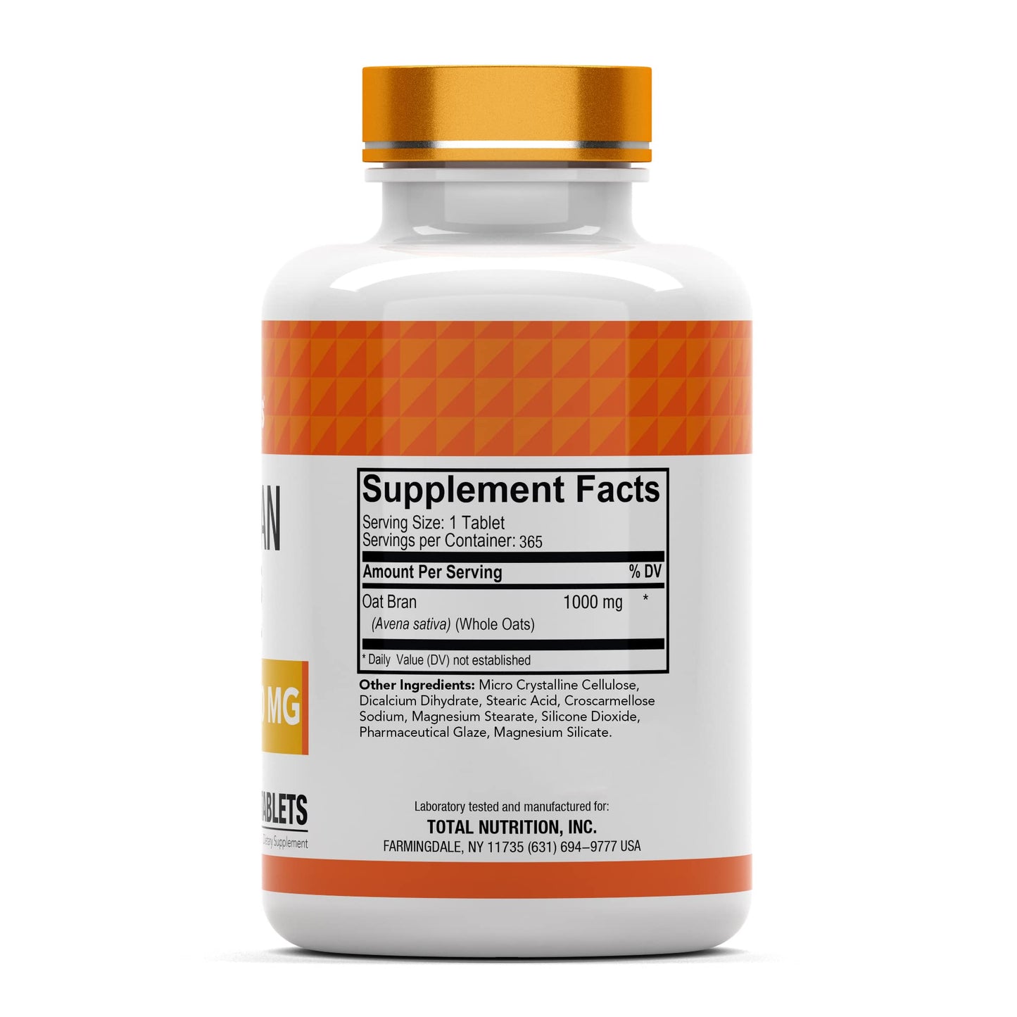 tnvitamins Oat Bran 365 Tablets