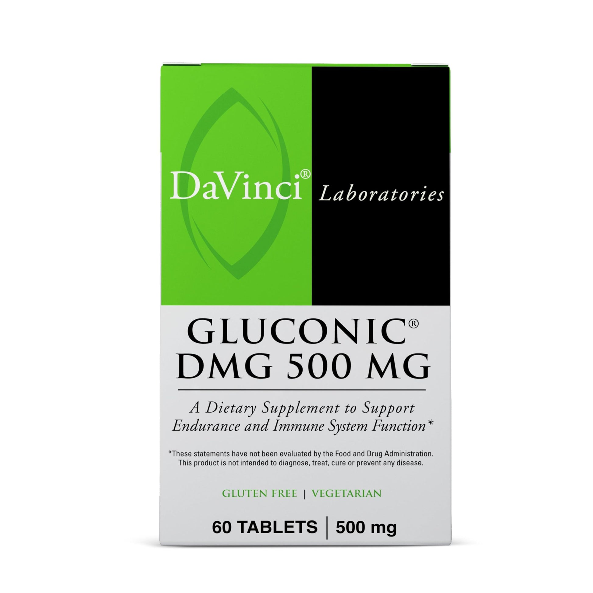 DAVINCI Gluconic DMG 500 mg Tablet, 60 Tablets