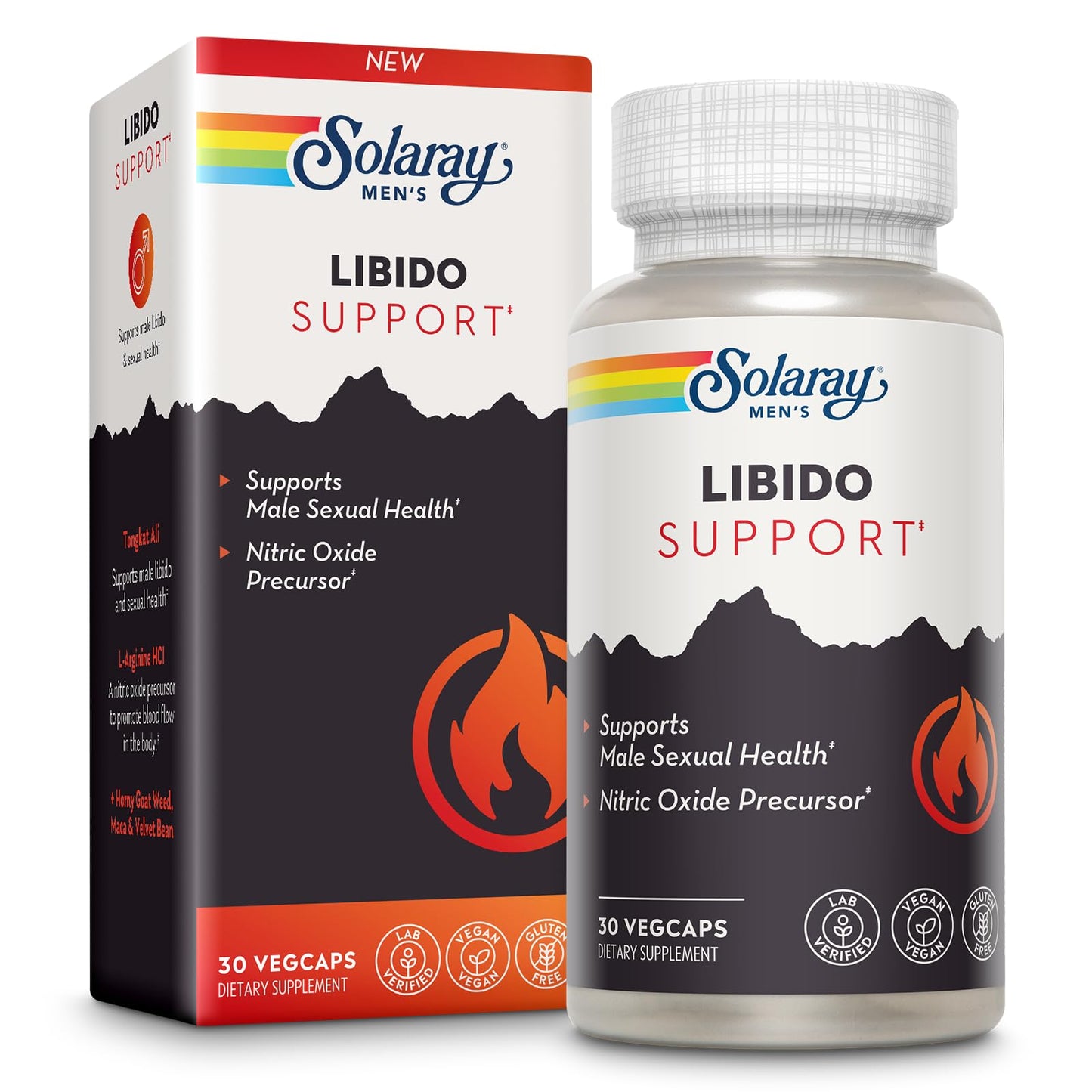SOLARAY Libido Support for Men Capsules 30 Count