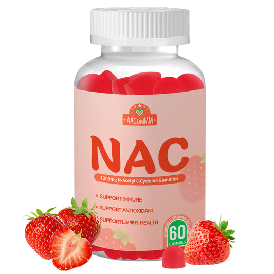 AAGUMMM NAC Gummies 1200mg Gummy, 60 Count