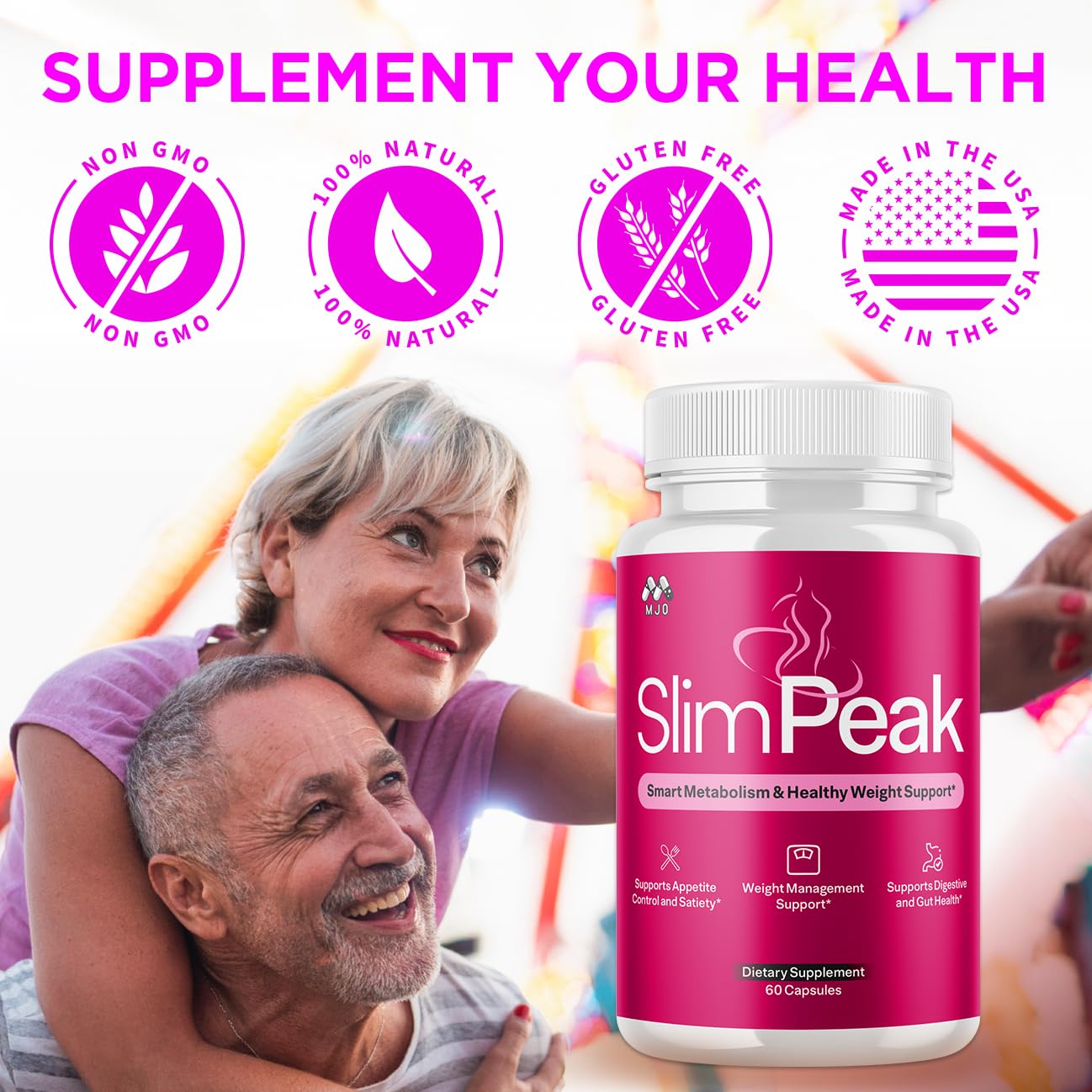 MJO Slim Peak Capsules 180 Capsules