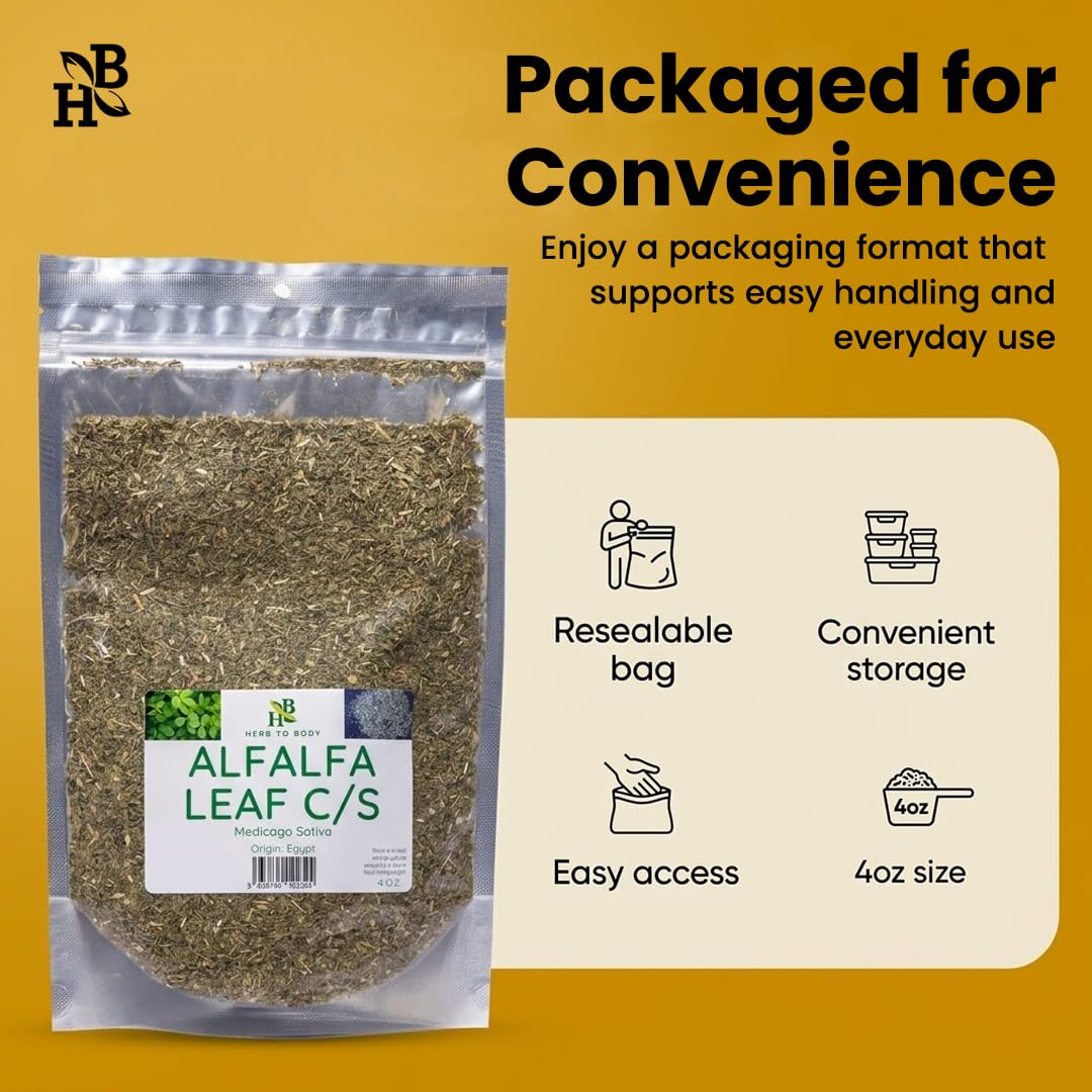 Generic Herb To Body Alfalfa Leaf Powder 4