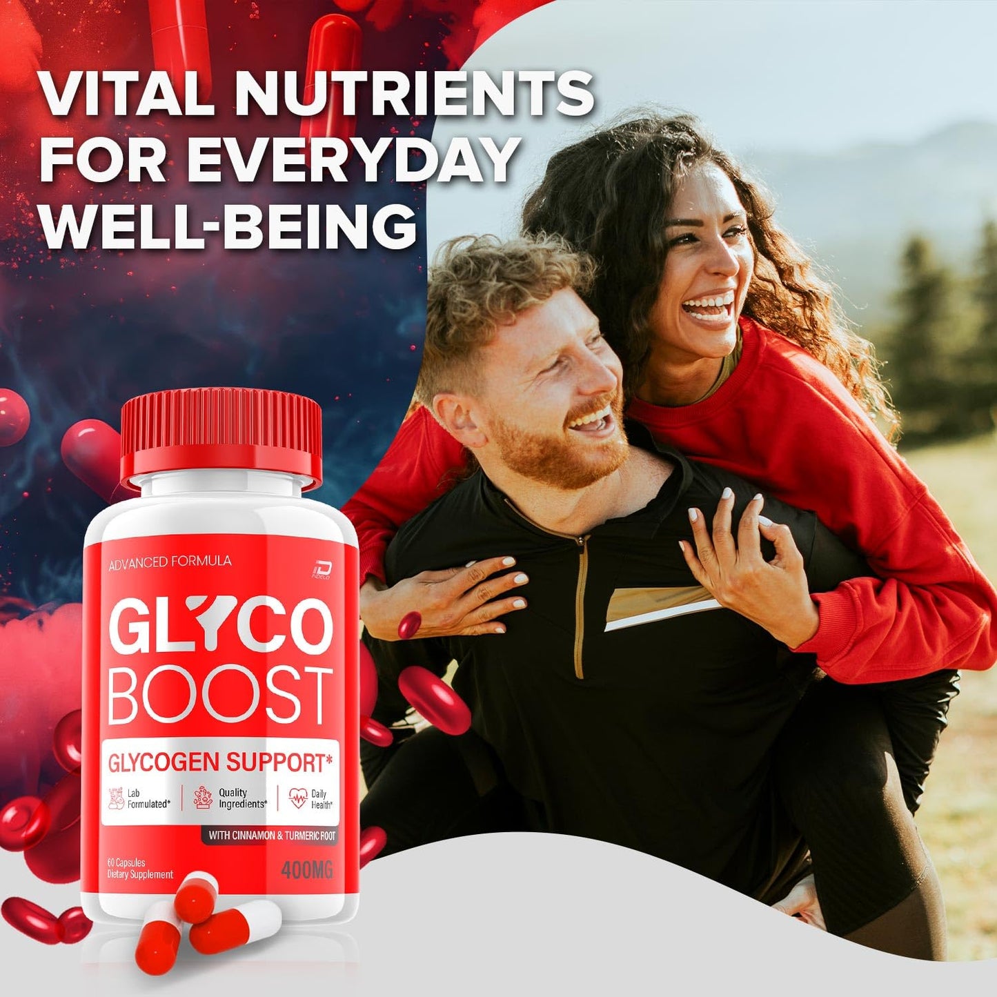 Indelo Glyco Boost Capsules, 60 Count
