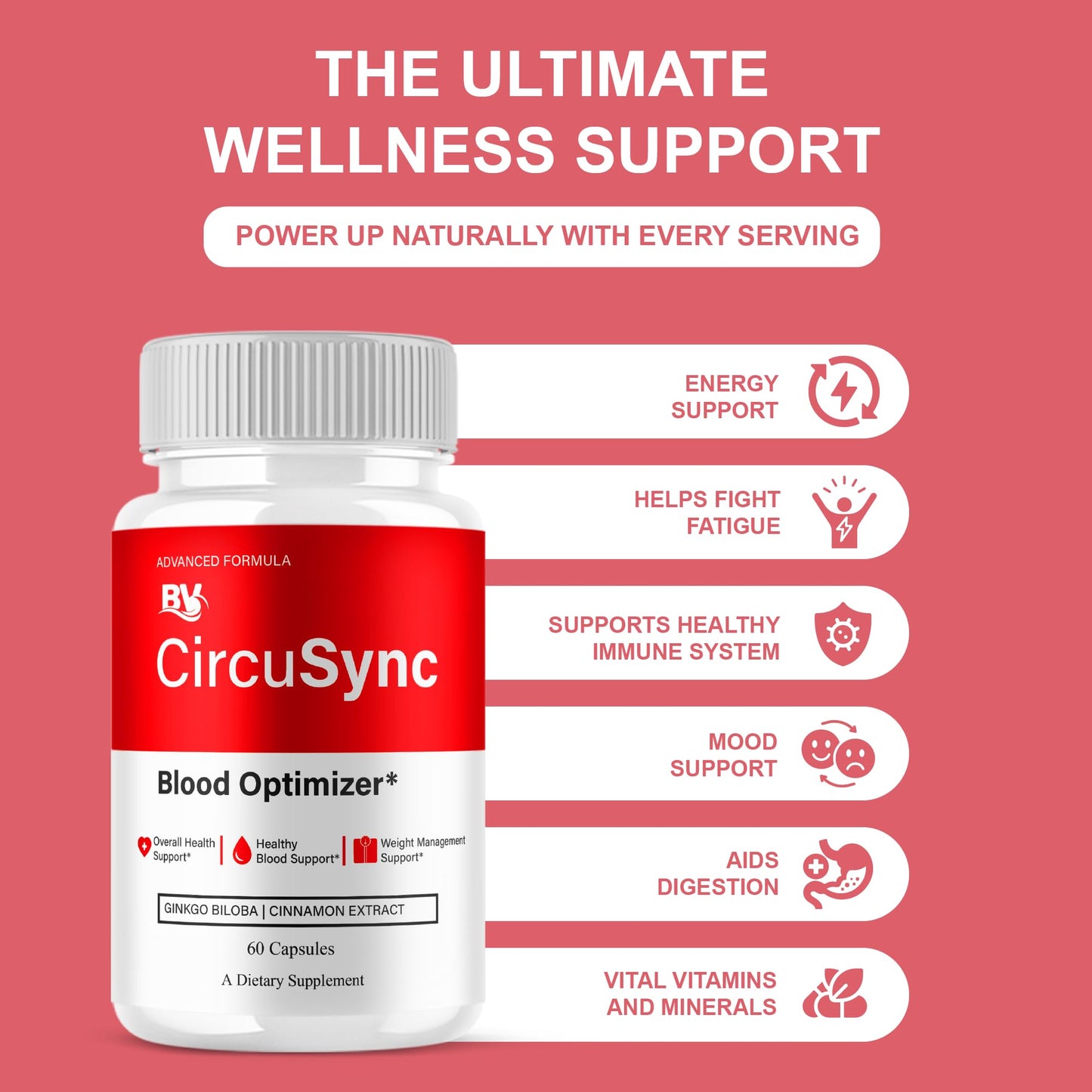 BLUE VIBE Circusync Capsules 120 Capsules