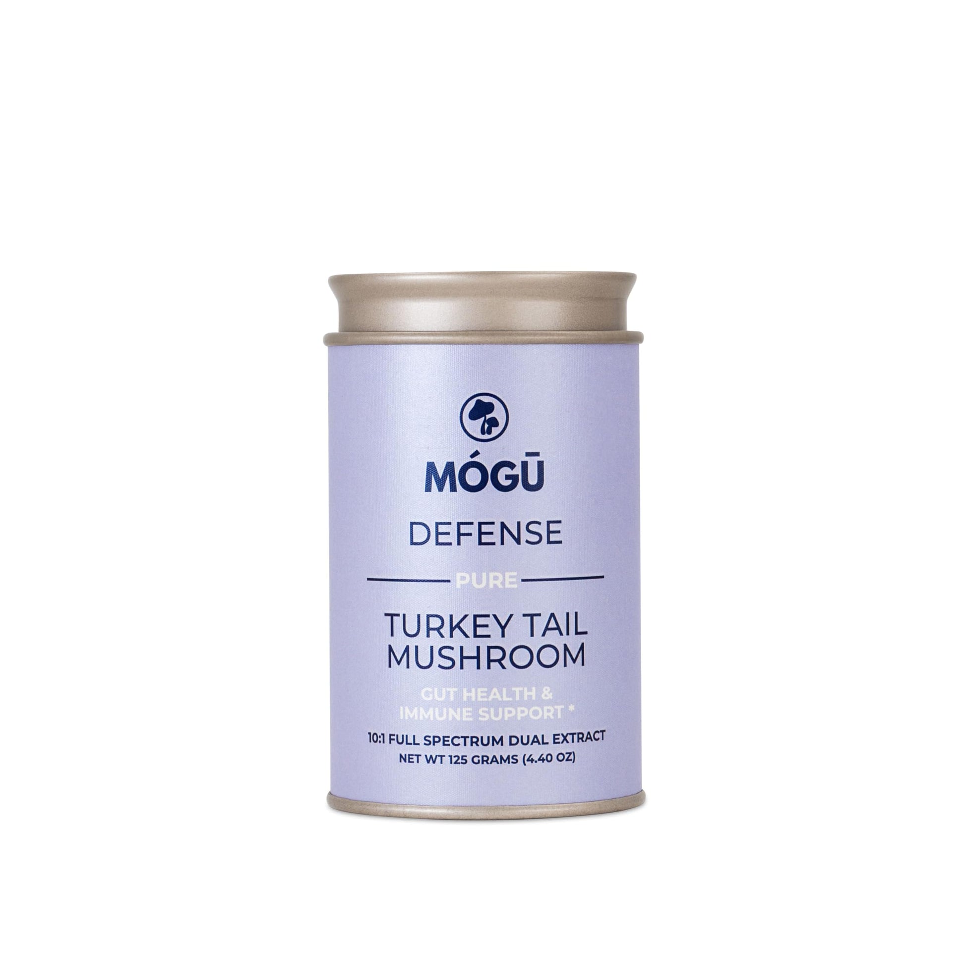 MÓGU MUSHROOMS Defense Organic Turkey Tail Mushroom Powder, 4.4 oz