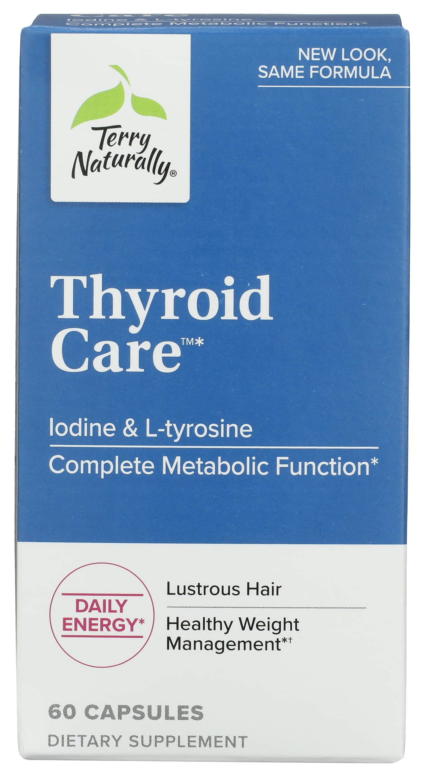 Terry Naturally Thyroid Care Plus 60 Capsules