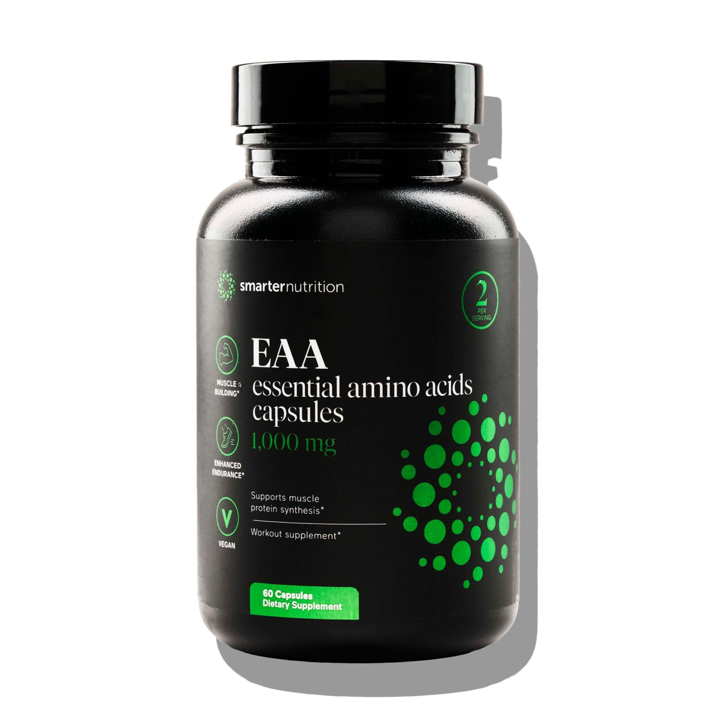 SMARTERNUTRITION Essential Amino Acids (EAA) Capsules, 60 Count