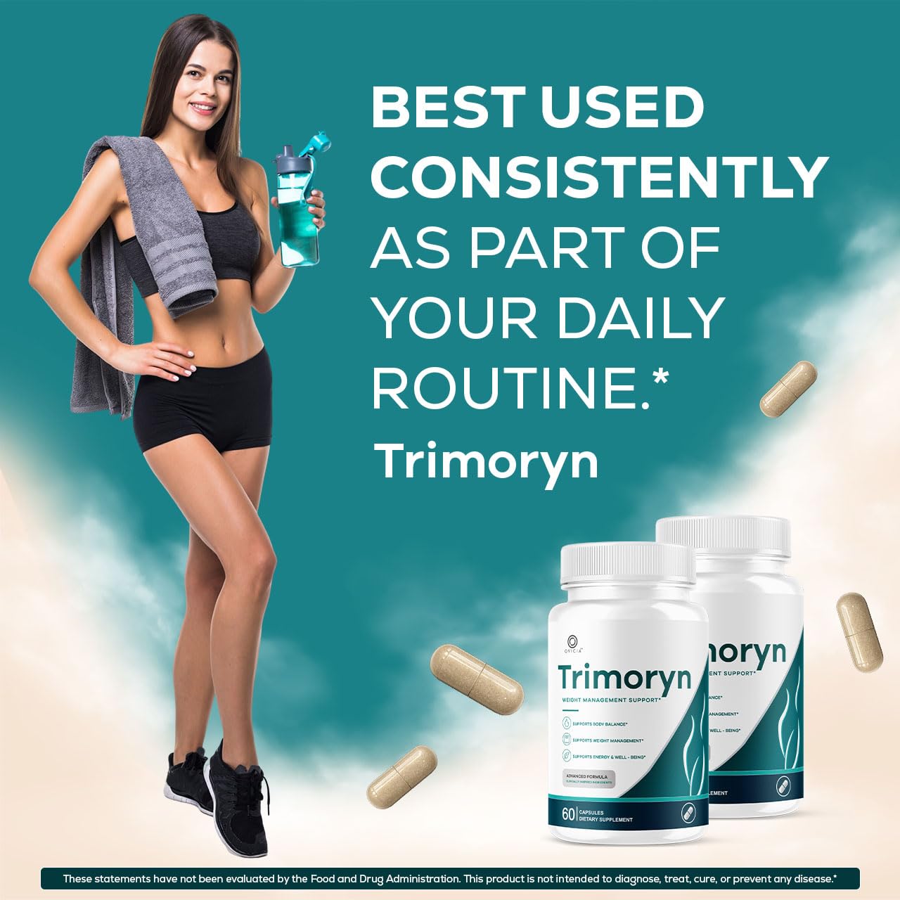 OVICIA Trimoryn Capsules, 300 Capsules